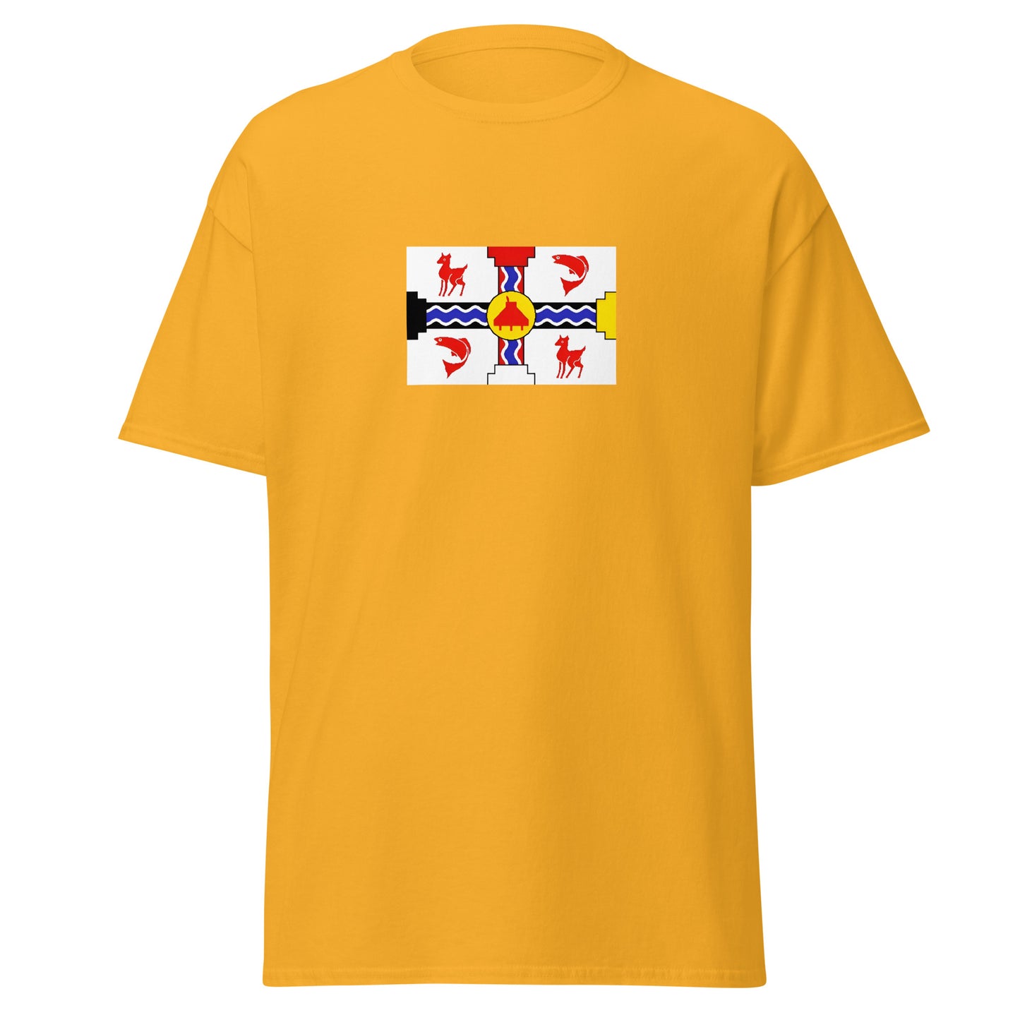 Canada - Shuswap Indigenous People | Native Canadian Flag Interactive T-shirt