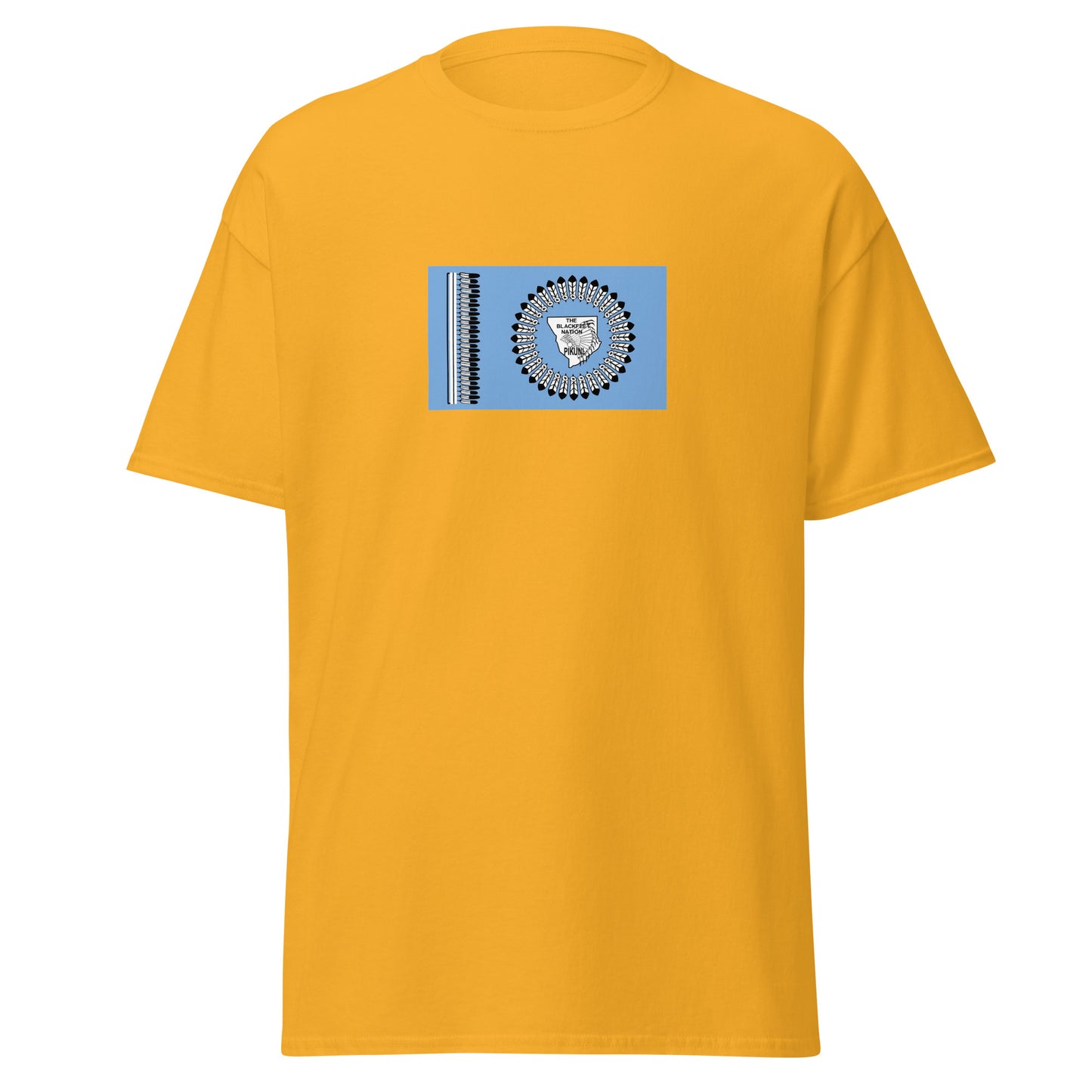 USA - Blackfeet people | Native American Flag Interactive T-shirt