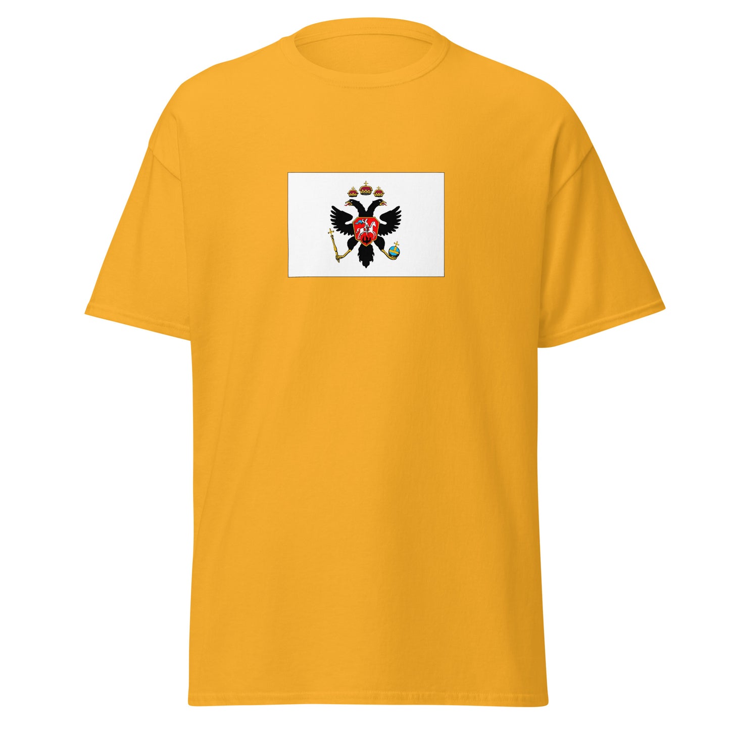 Russia - Grand Duchy of Moscow (1462-1505) | Historical Russian Flag Interactive T-Shirt