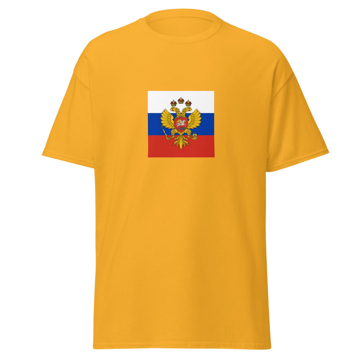 Russia - Tsardom of Russia (1547-1721) | Historical Russian Flag Interactive T-Shirt