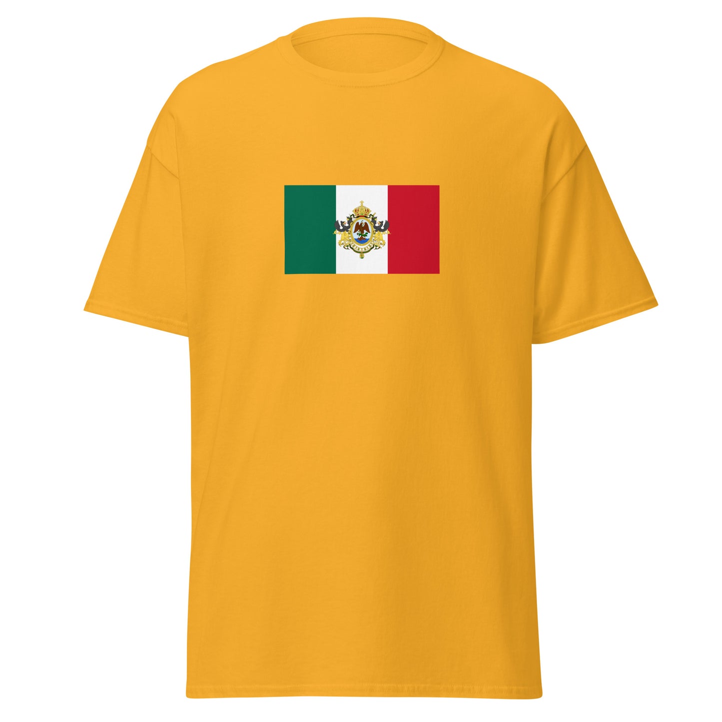 Mexico - Second Mexican Empire (1864-1867) | Historical Mexican Flag Interactive T-Shirt