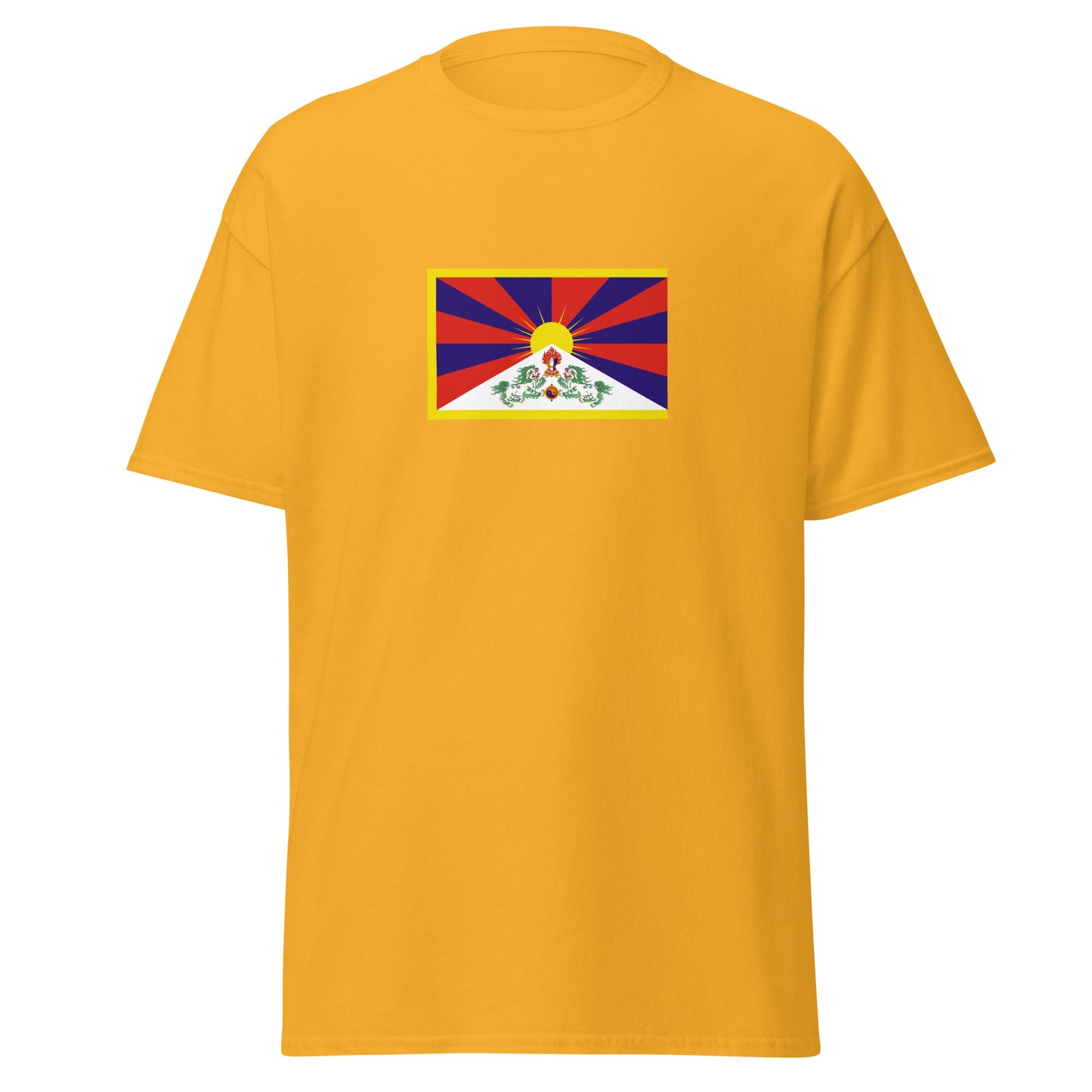 China - Tibetan People | Ethnic Chinese Flag Interactive T-shirt