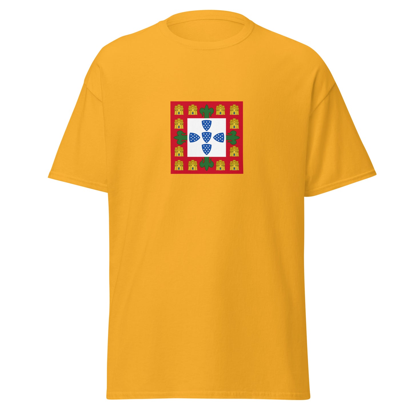 Portugal - Kingdom of Portugal (1139-1415) | Historical Portuguese Flag Interactive T-Shirt