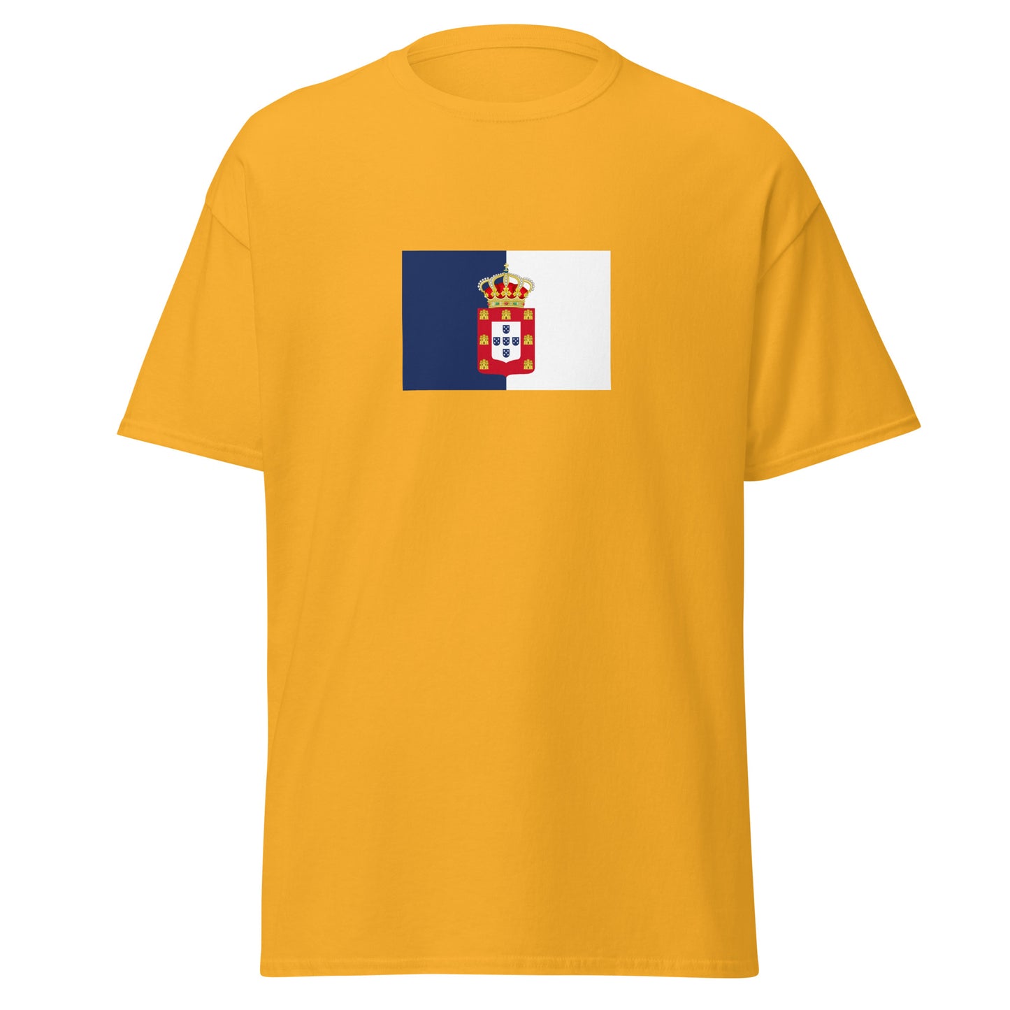 Portugal - Kingdom of Portugal (1830-1910) | Historical Portuguese Flag Interactive T-Shirt