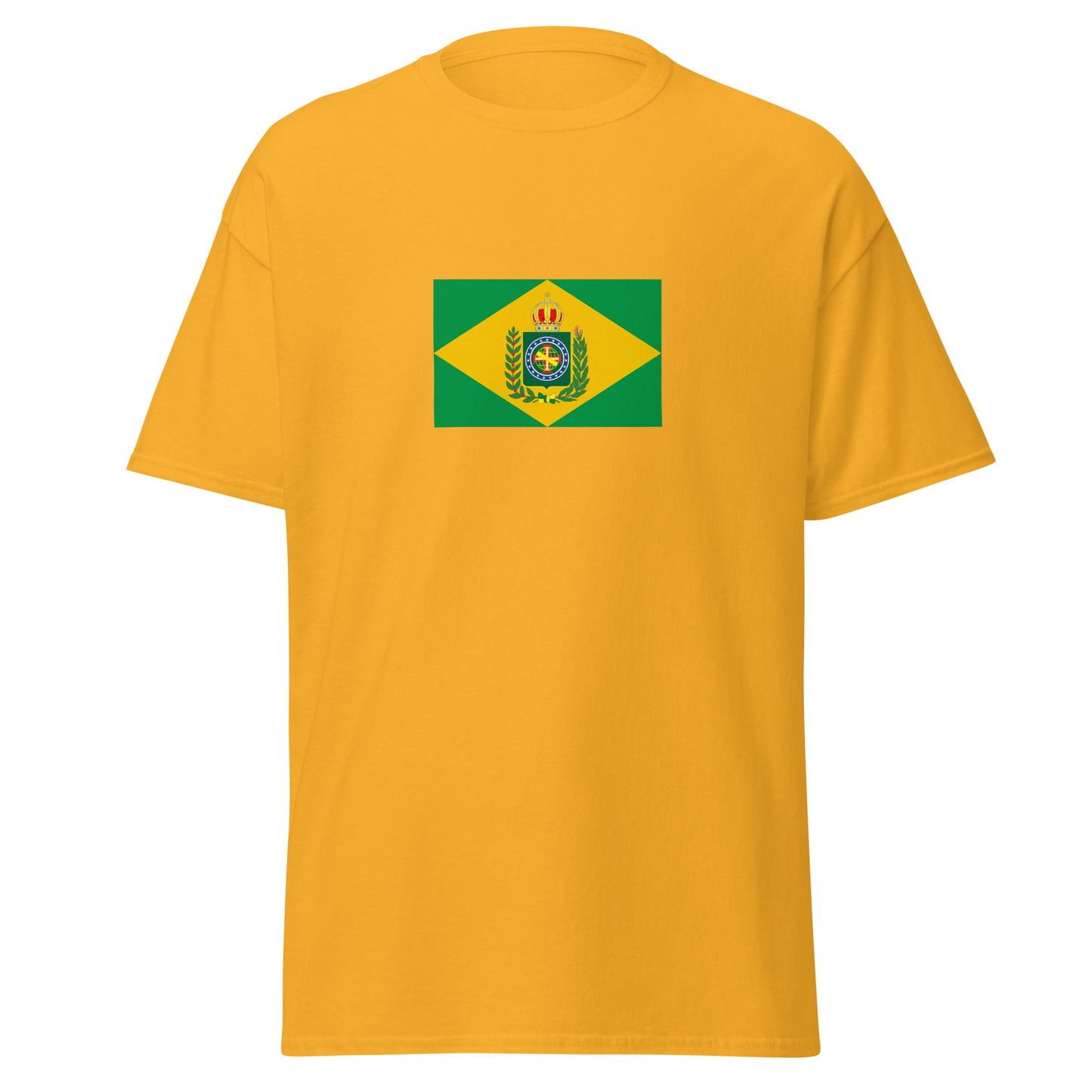 Brazil - Empire of Brazil (1822-1889) | Historical Brazilian Flag Interactive T-Shirt