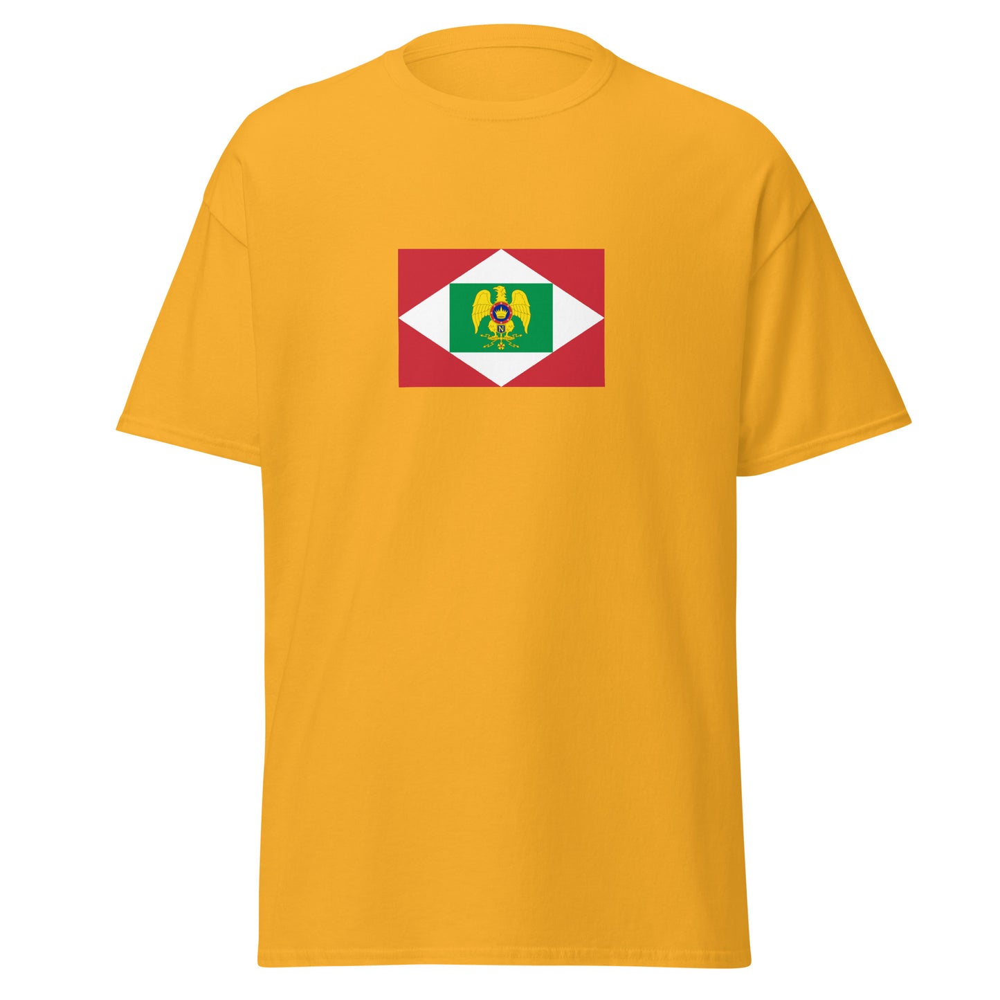 Italy - Kingdom of Italy (1805-1814) | Historical Italian Flag Interactive T-Shirt