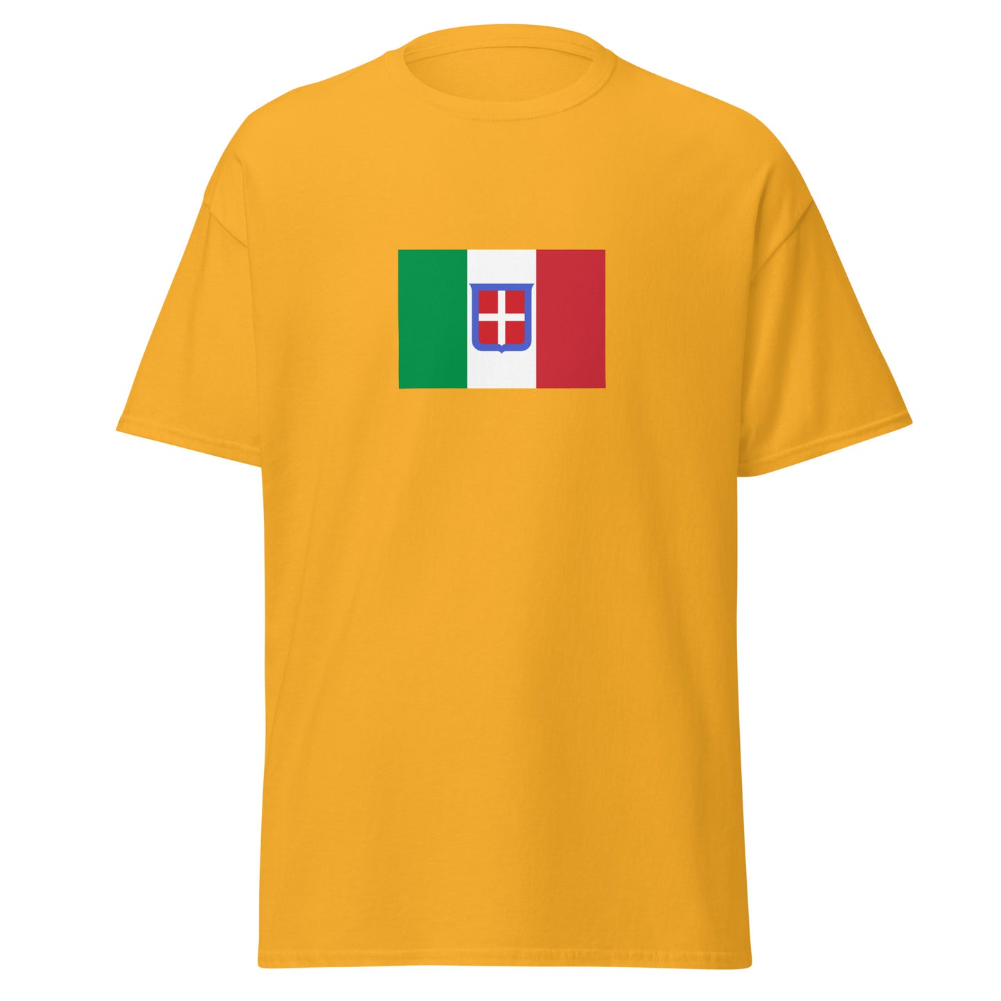 Italy - Kingdom of Sardinia (1848-1947) | Historical Italian Flag Interactive T-Shirt