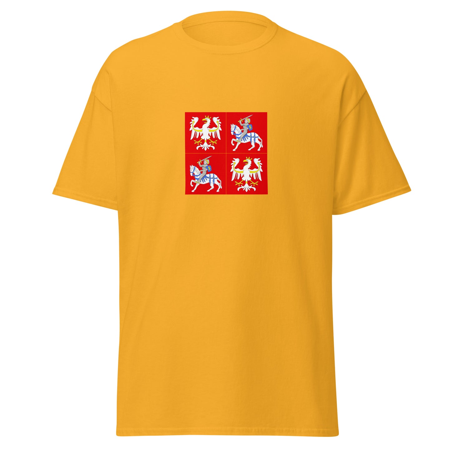 Poland - Jagiellonian Dynasty (1385-1572) | Historical Polish Flag Interactive T-shirt