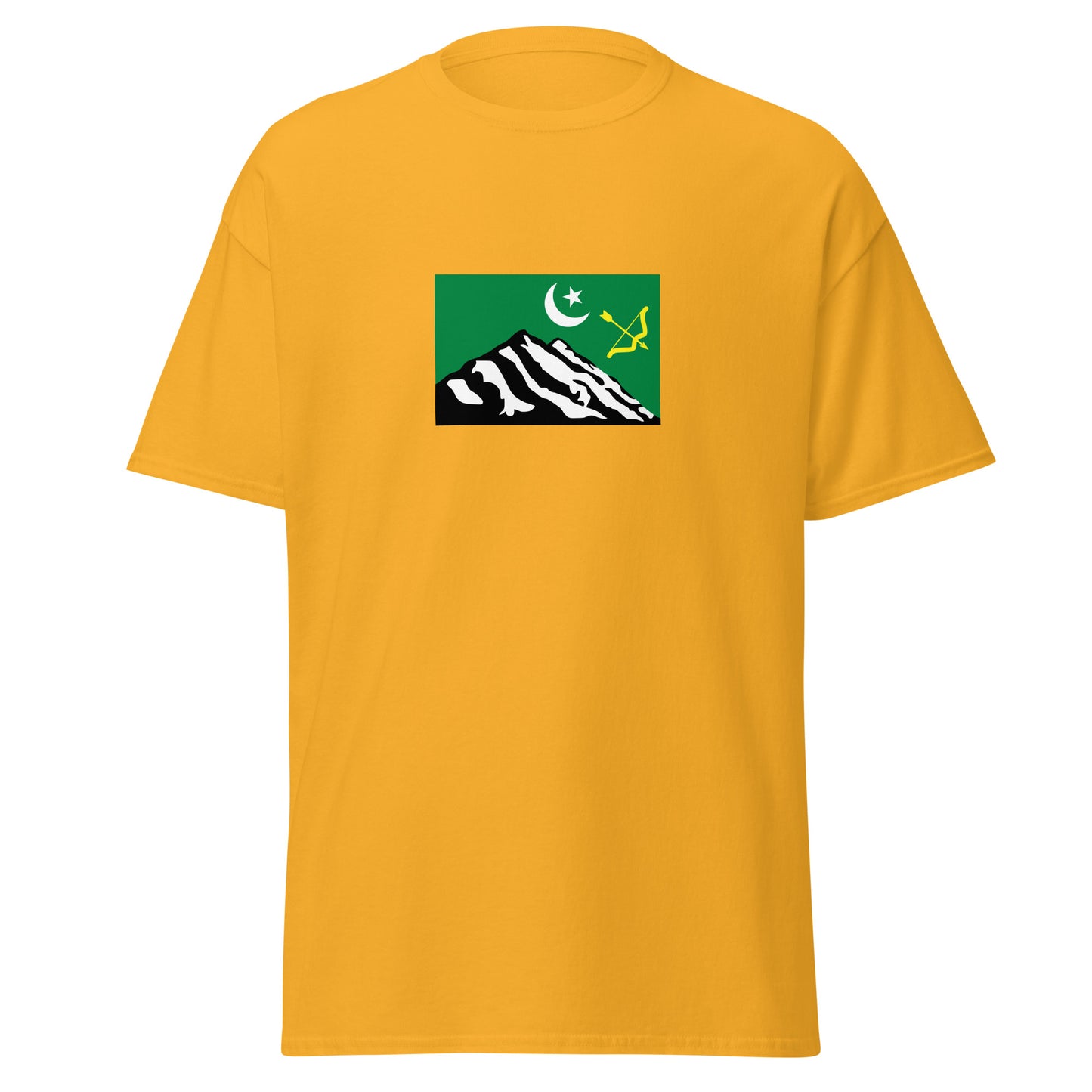 India - Burusho people | Ethnic Indian Flag Interactive T-shirt