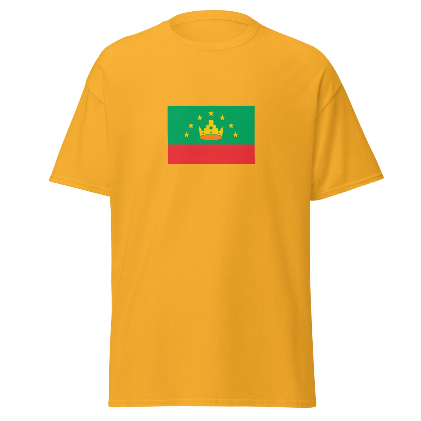 India - Kushan Empire (30-375) | Historical Indian Flag Interactive T-Shirt