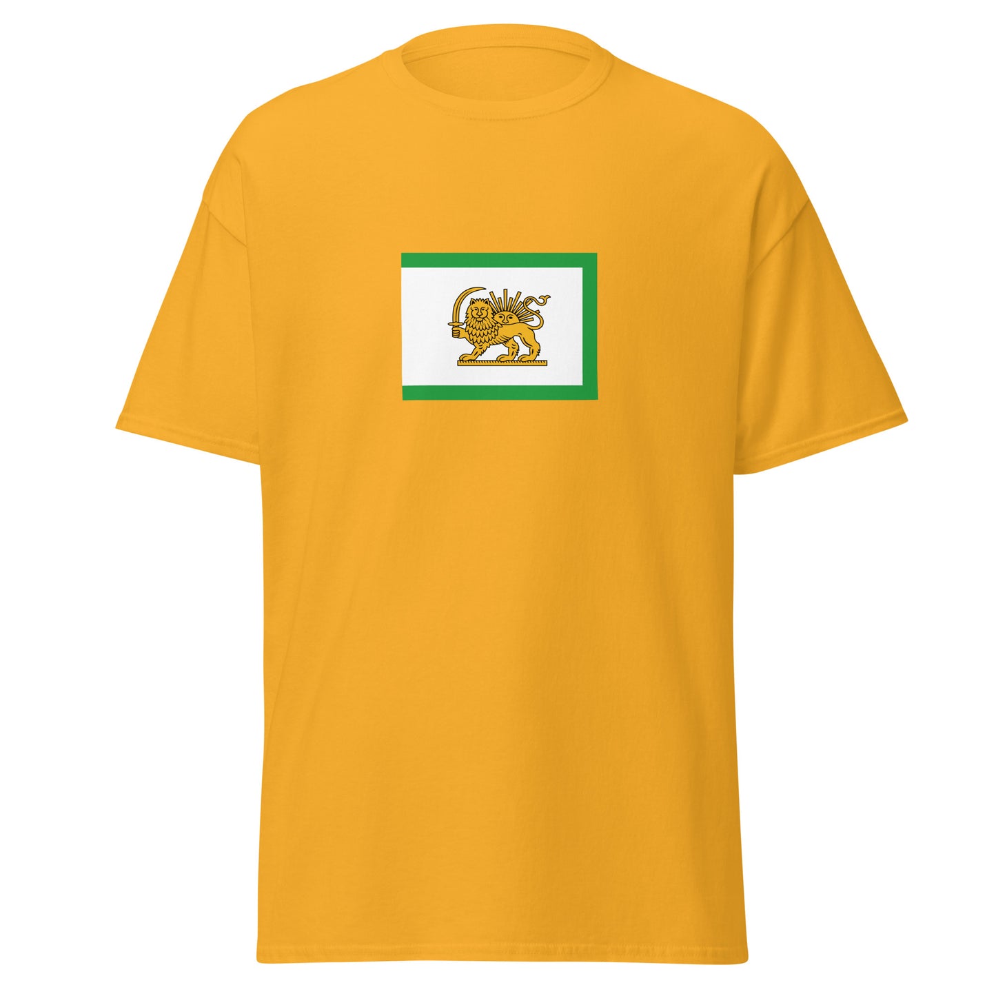 Iran - Qajar Dynasty II (1848-1907) | Historical Iran Flag Interactive T-Shirt