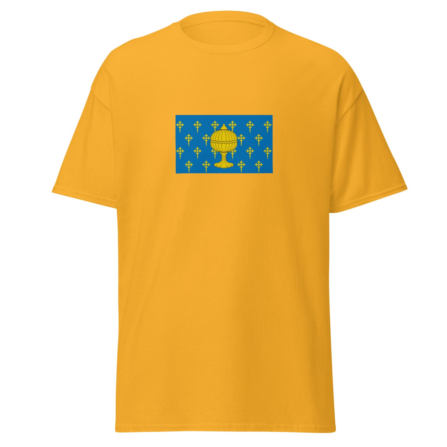 Spain - Suebic Kingdom of Galicia (409-585) | Historical Spanish Flag Interactive T-shirt