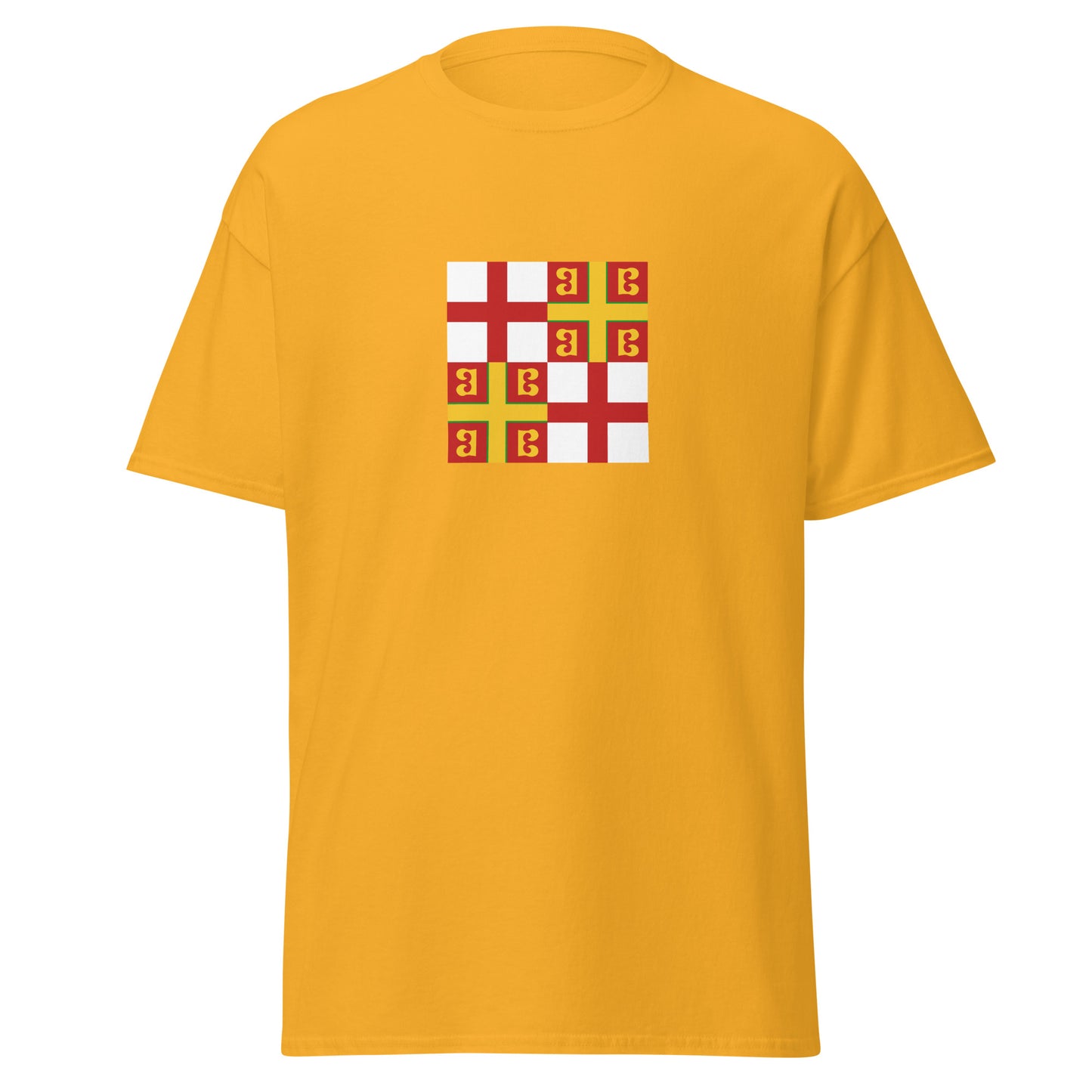 Spain - Byzantine Spania (552-624) | Historical Spanish Flag Interactive T-shirt