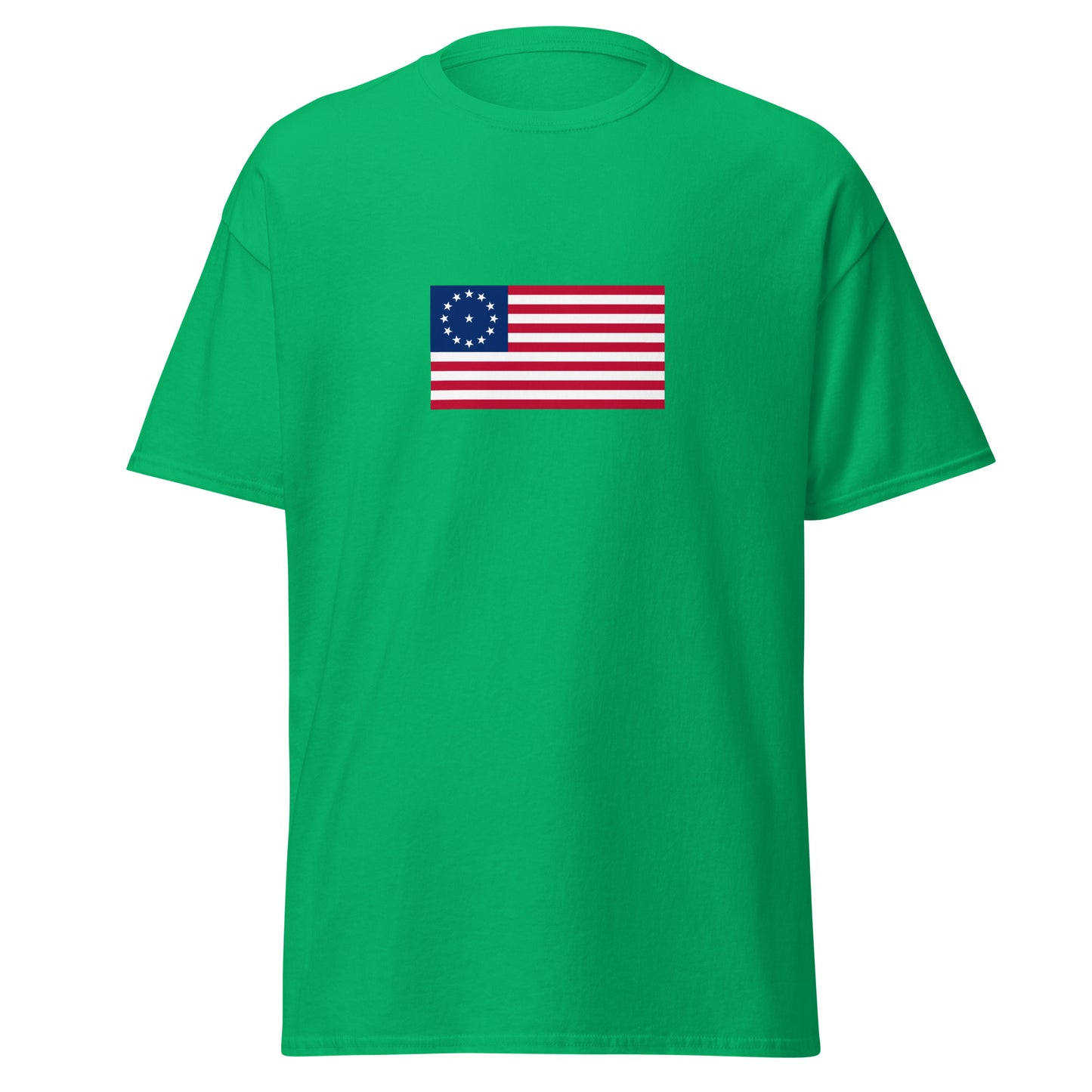 USA - 38 Concentric Circles Flag (1877) | Historical American Flag Interactive T-shirt