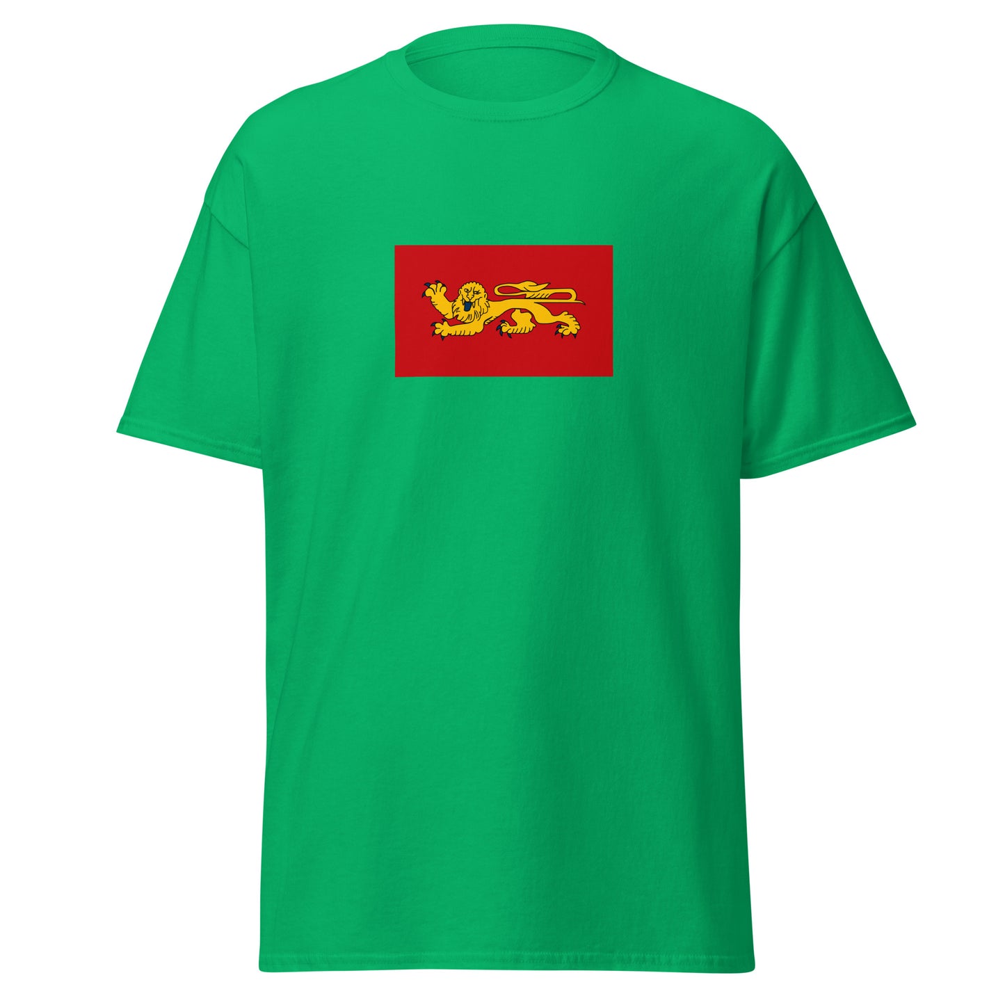 France - Occitania Duchy of Aquitaine (602-1453) | Historical French Flag Interactive T-Shirt