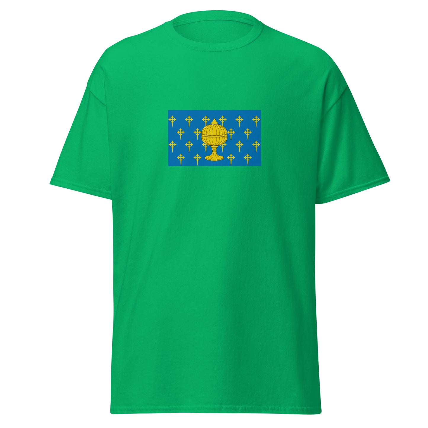 Spain - Suebic Kingdom of Galicia (409-585) | Historical Spanish Flag Interactive T-shirt