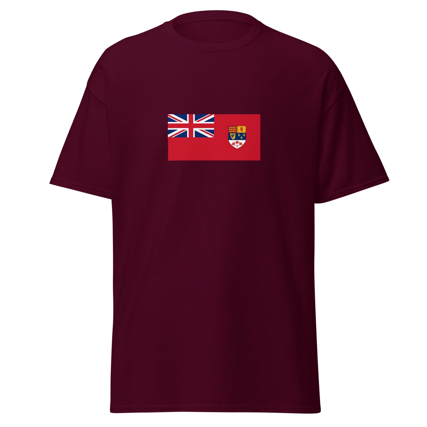 Canada - 2nd Canadian Red Ensign (1957-1965) | Historical Canadian Flag Interactive T-shirt