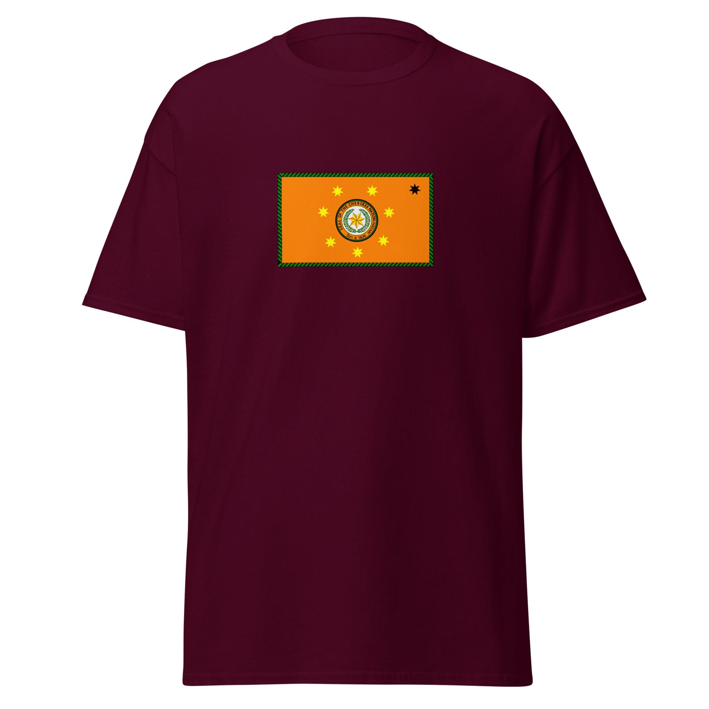 USA - Cherokees | Native American Flag Interactive T-shirt