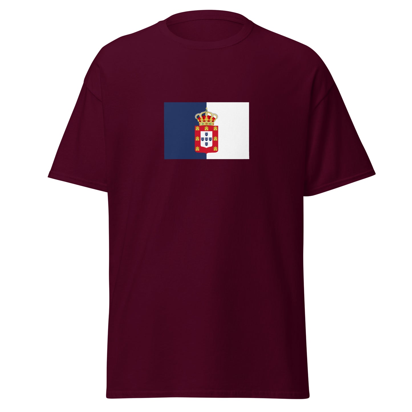 Portugal - Kingdom of Portugal (1830-1910) | Historical Portuguese Flag Interactive T-Shirt