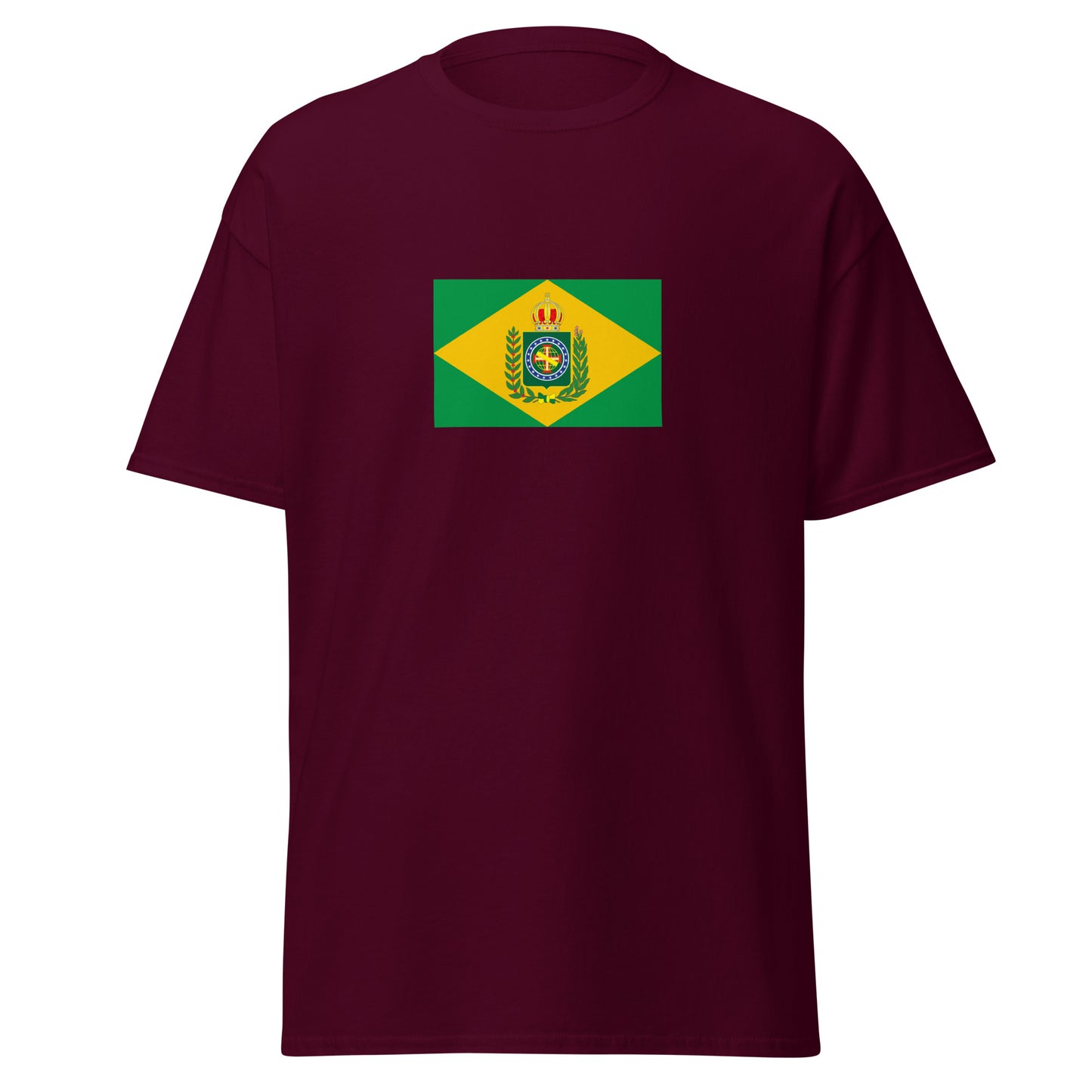 Brazil - Empire of Brazil (1822-1889) | Historical Brazilian Flag Interactive T-Shirt