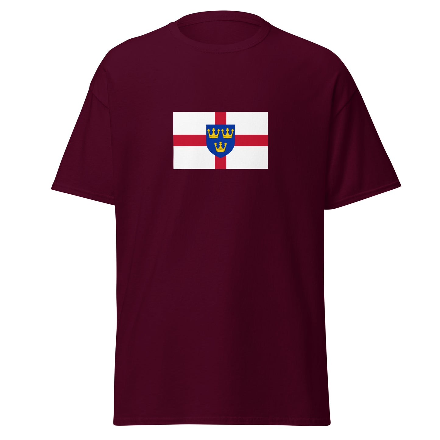 UK - Kingdom of East Anglia (650-918) | Historical British Flag Interactive T-Shirt