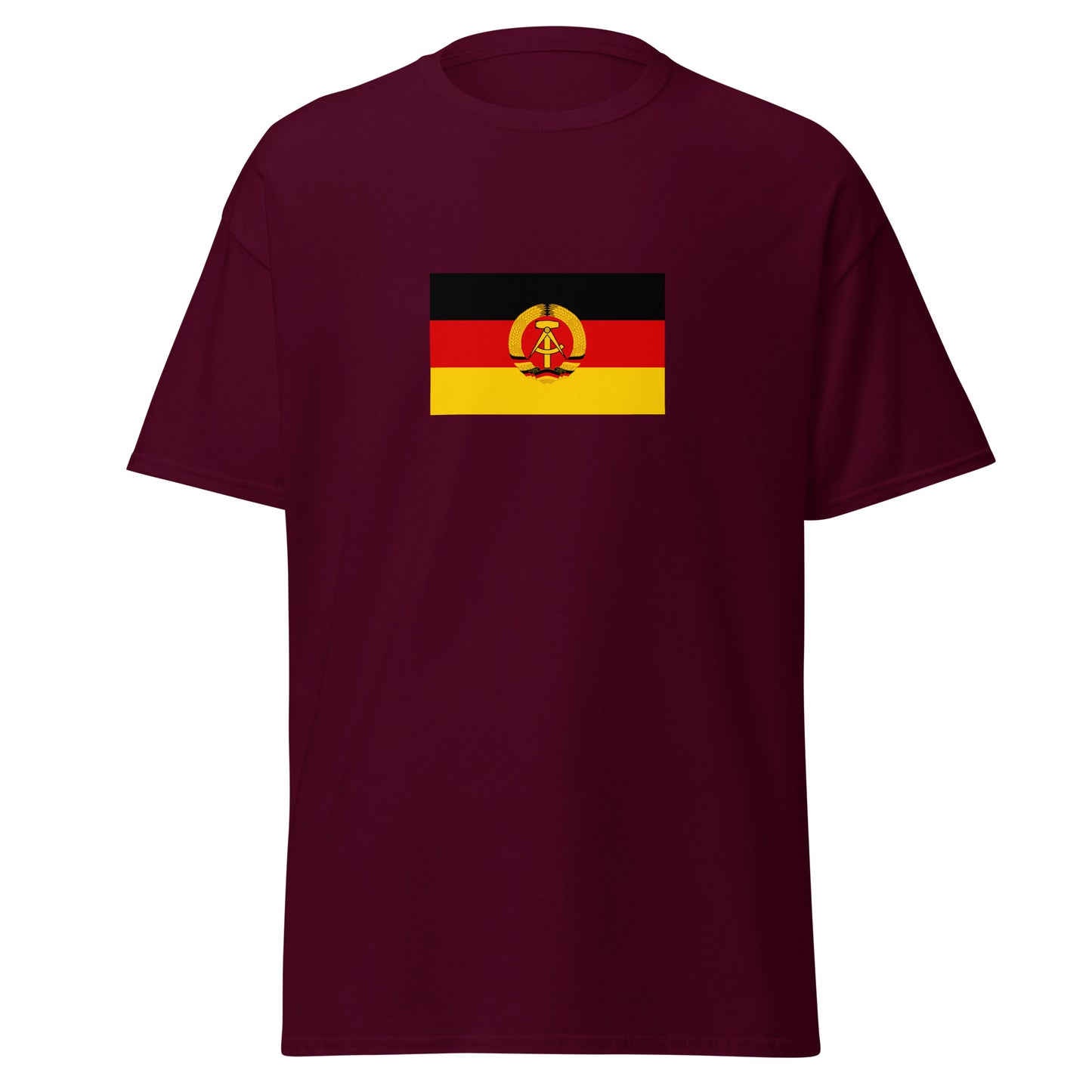 Germany - East Germany (1949-1990) | Historical German Flag Interactive T-Shirt