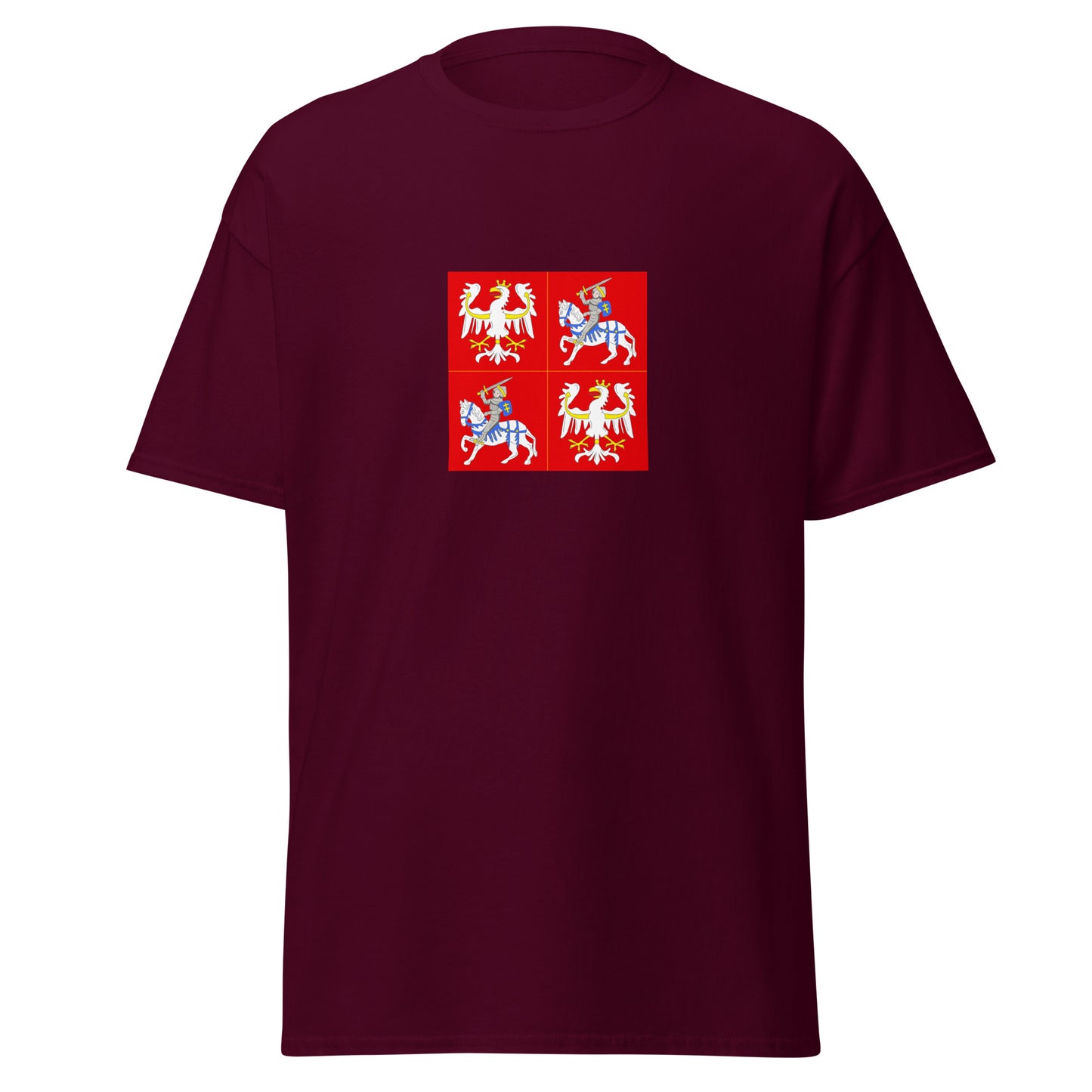 Poland - Jagiellonian Dynasty (1385-1572) | Historical Polish Flag Interactive T-shirt