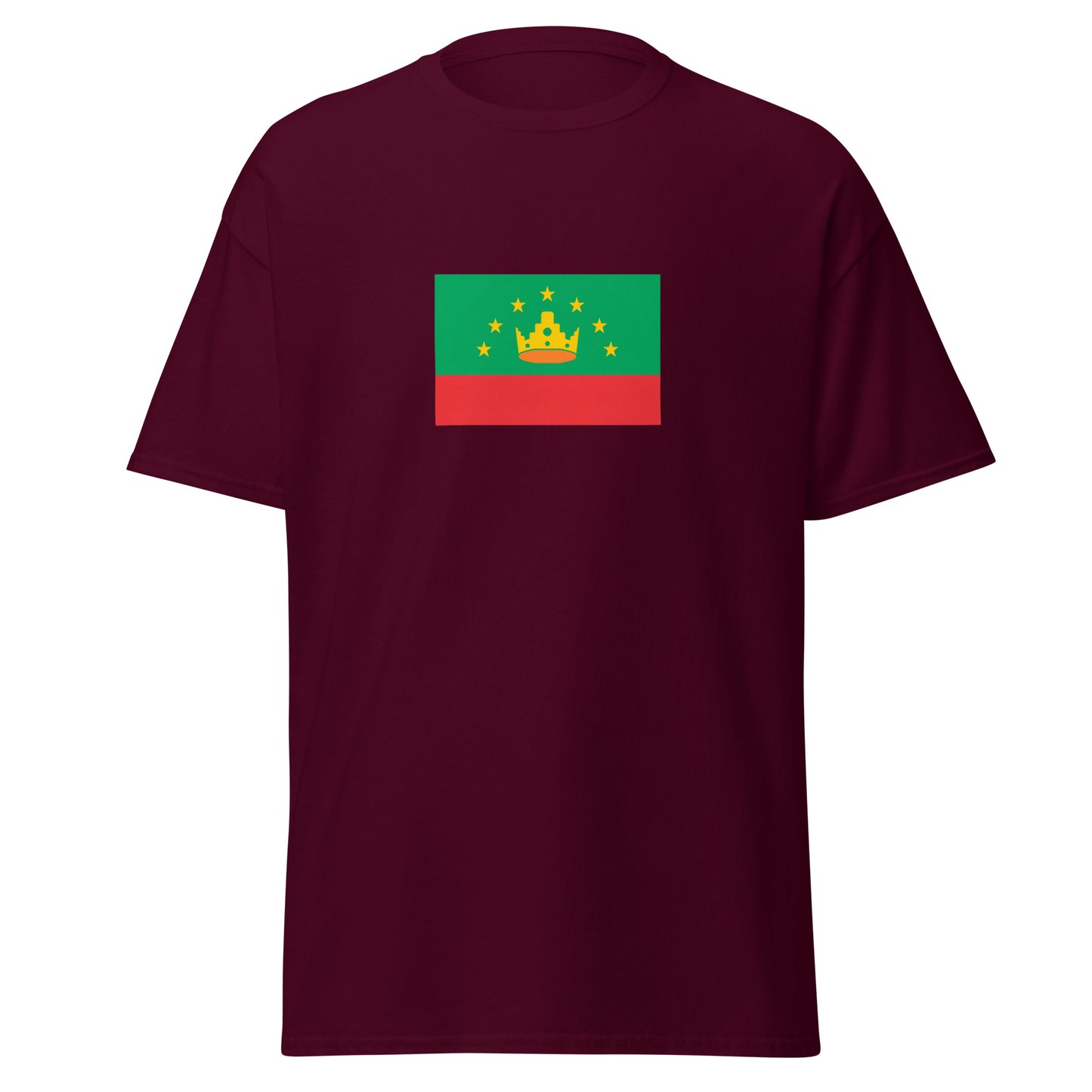 India - Kushan Empire (30-375) | Historical Indian Flag Interactive T-Shirt