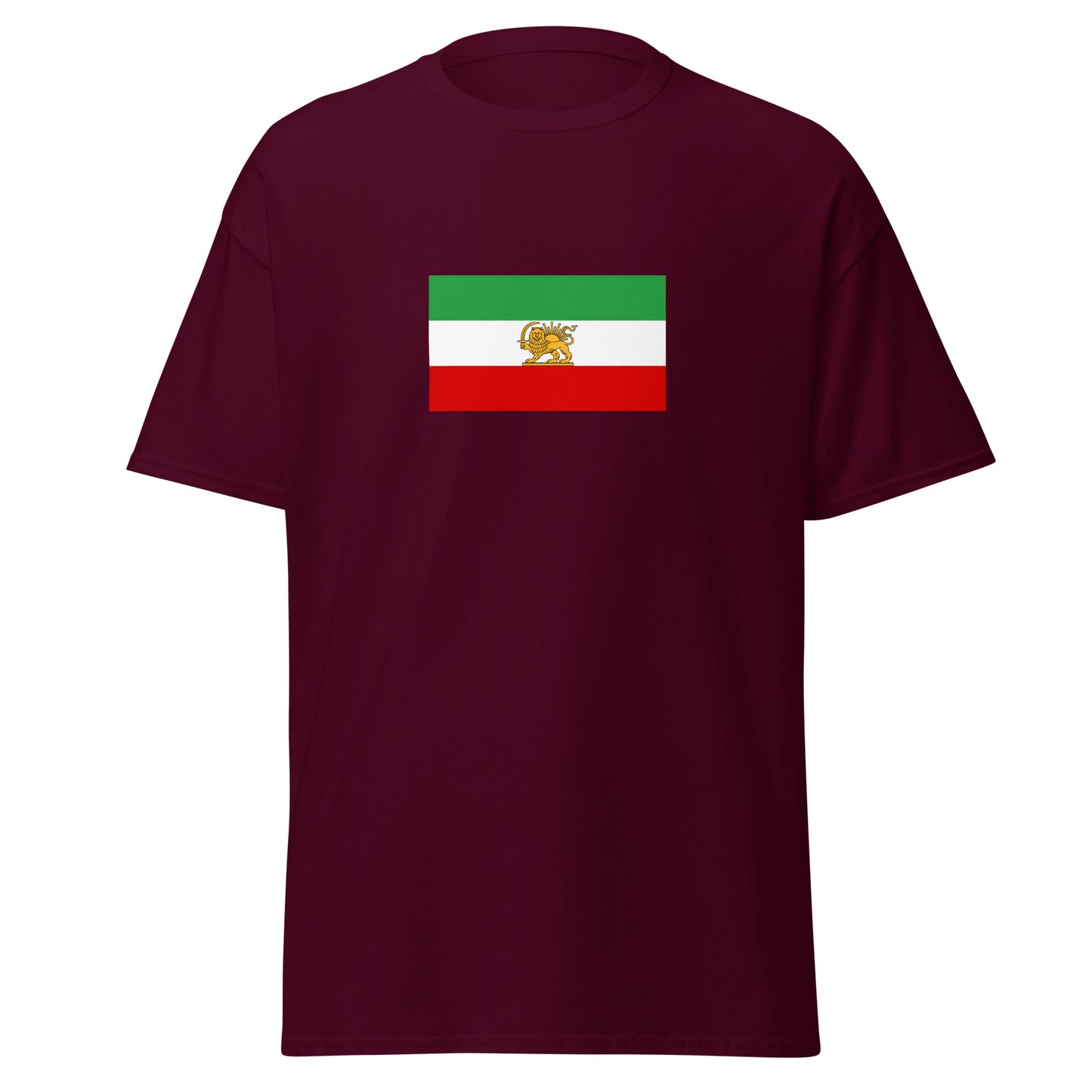 Iran - Constitutional Monarchy of Iran (1925-1979) | Historical Iran Flag Interactive T-shirt