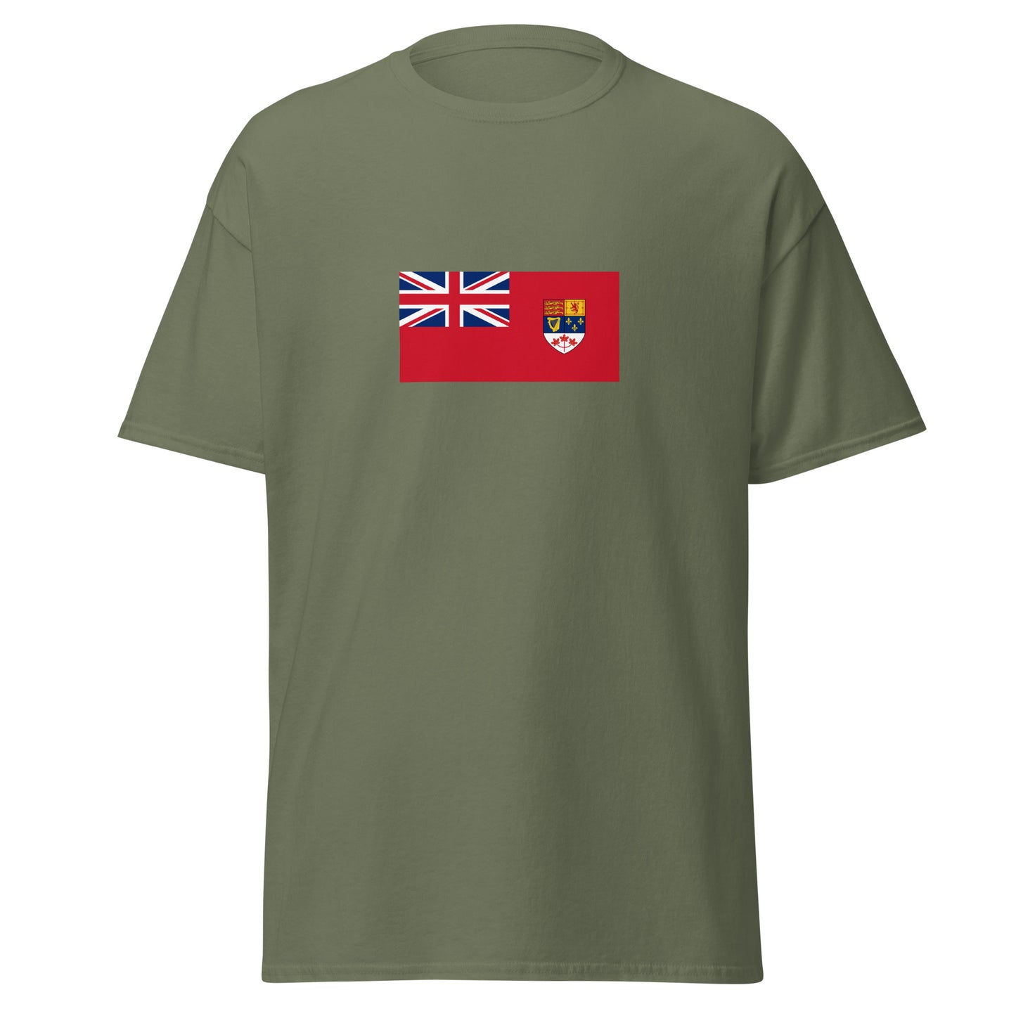 Canada - 2nd Canadian Red Ensign (1957-1965) | Historical Canadian Flag Interactive T-shirt