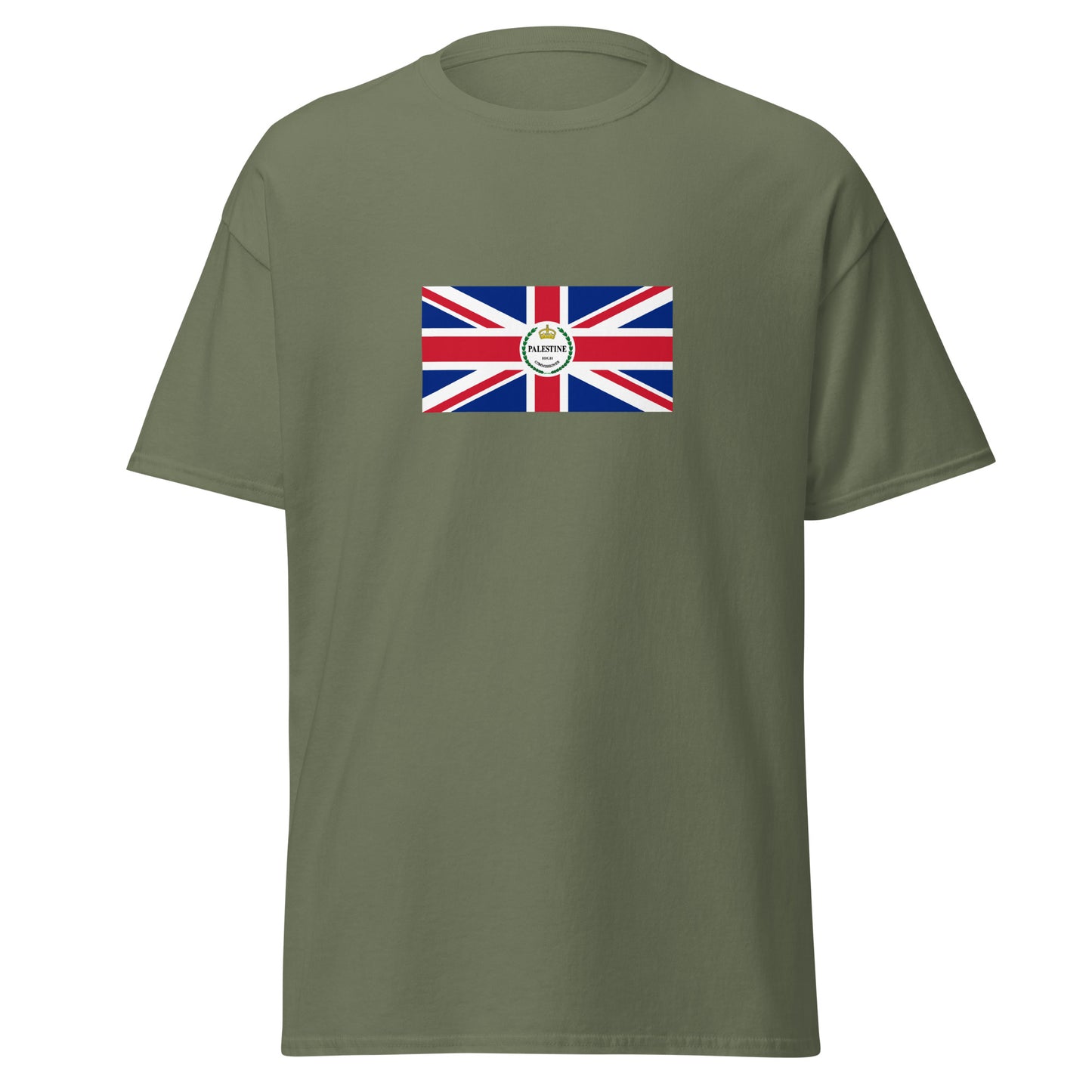 Israel - Higher Commissioner for Palestine and Transjordan (1920-1948) | History Israeli Flag Interactive T-Shirt