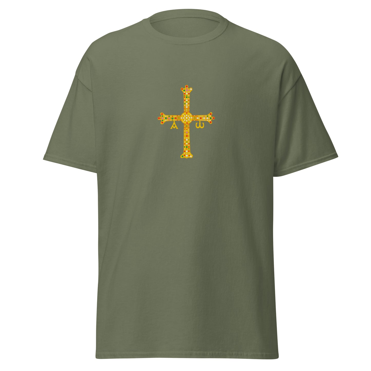 Portugal - Kingdom of Asturias (718-924) | Historical Portuguese Flag Interactive T-Shirt