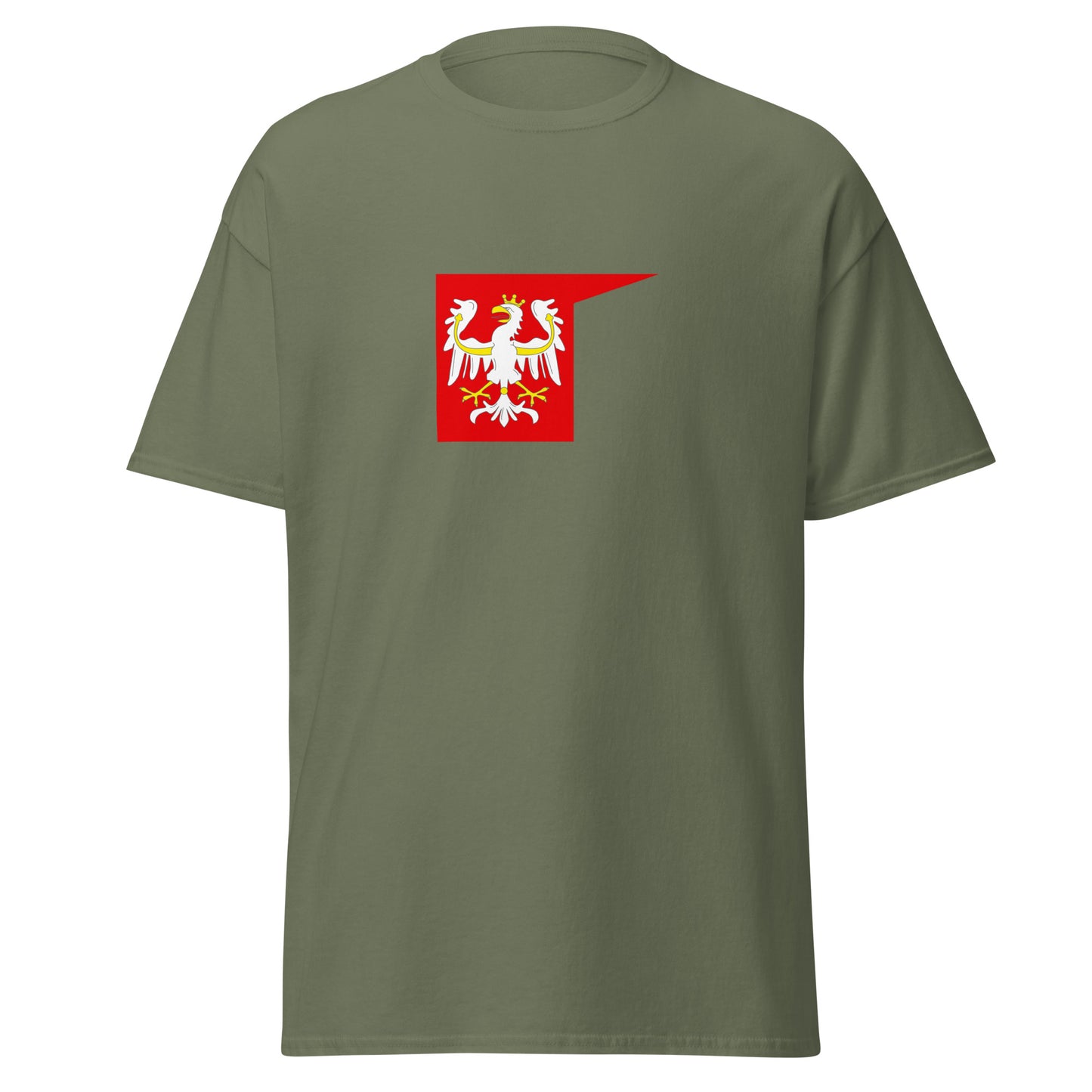 Poland - Kingdom of Poland (1025-1320) | Historical Polish Flag Interactive T-Shirt