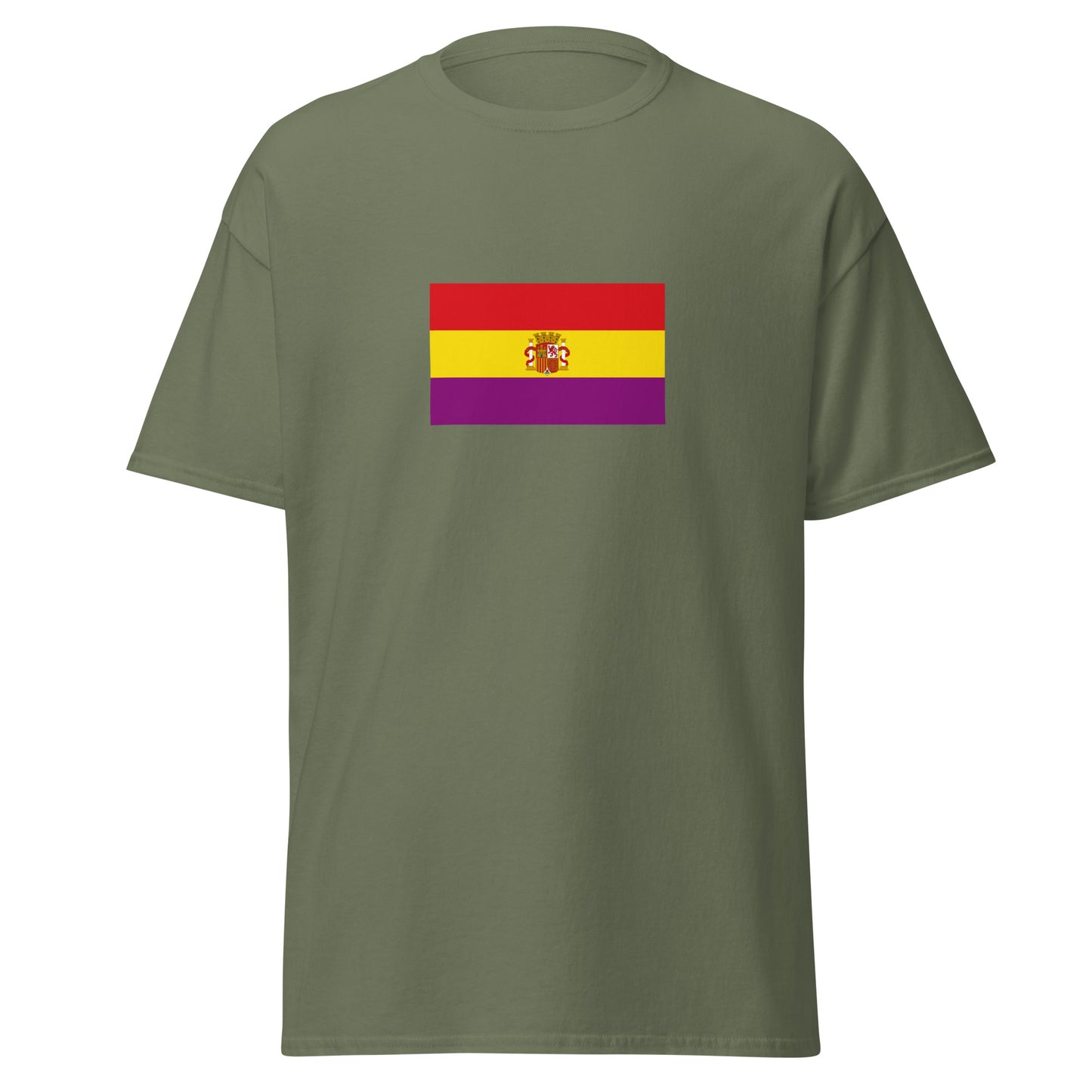 Spain - Second Spanish Republic (1931-1939) | Historical Spanish Flag Interactive T-shirt