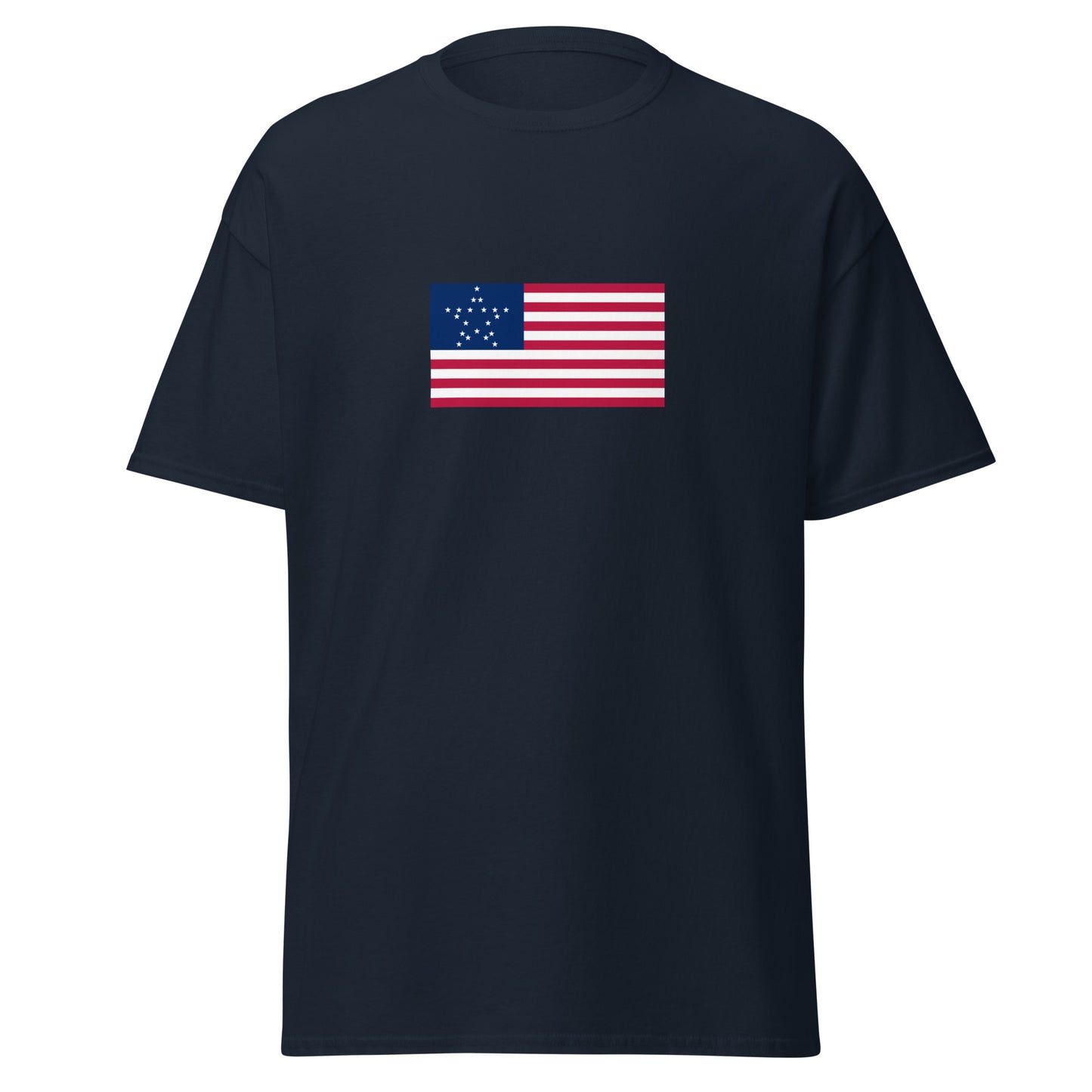 USA - 20 Great Star Flag (1818) | Historical American Flag Interactive T-Shirt