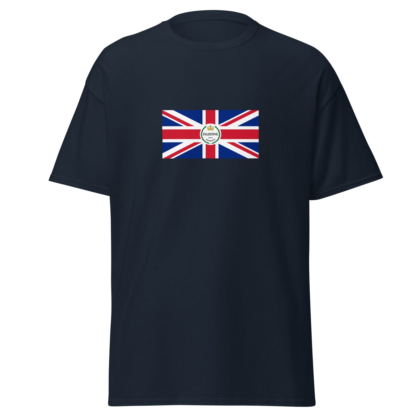 Israel - Higher Commissioner for Palestine and Transjordan (1920-1948) | History Israeli Flag Interactive T-Shirt