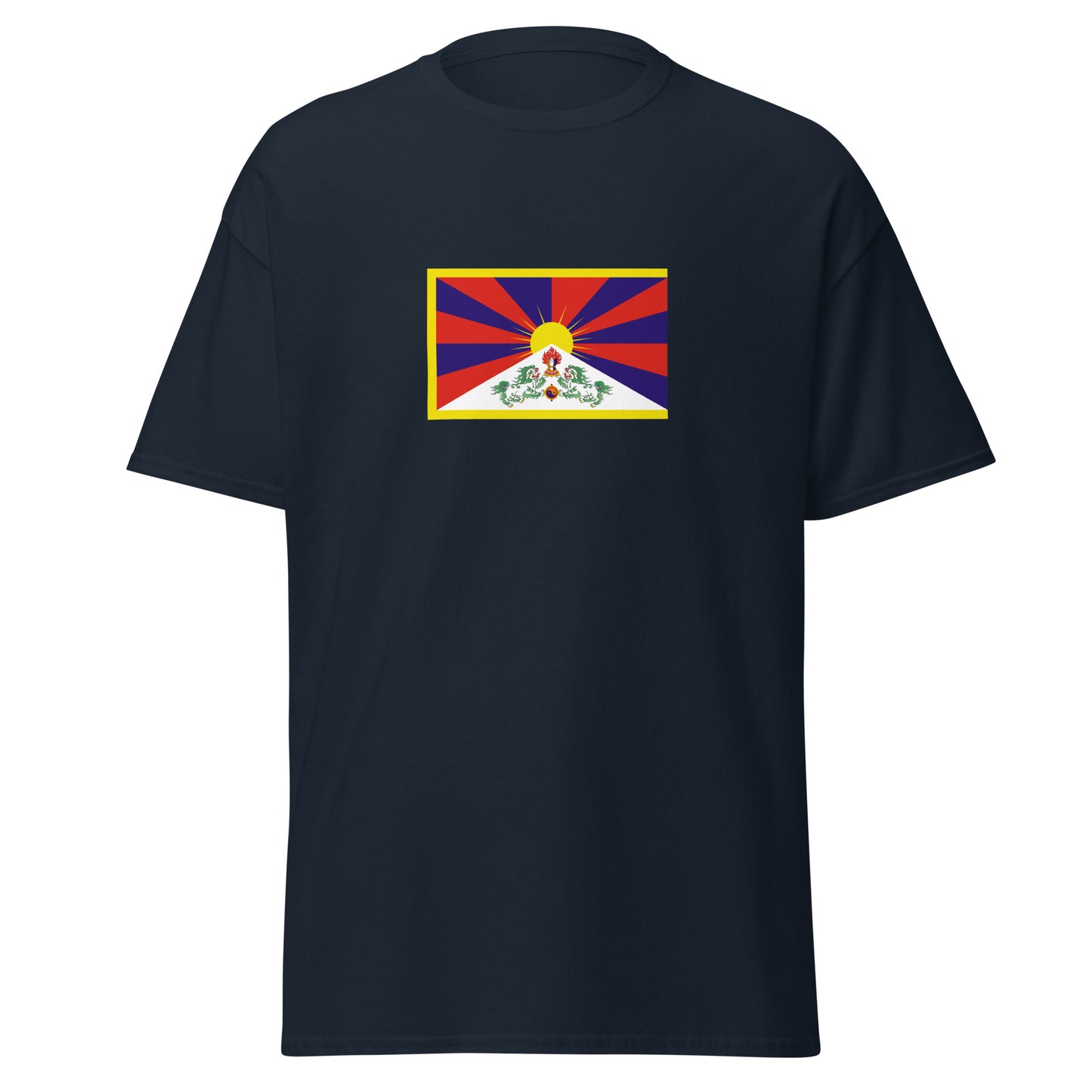 China - Tibetan People | Ethnic Chinese Flag Interactive T-shirt