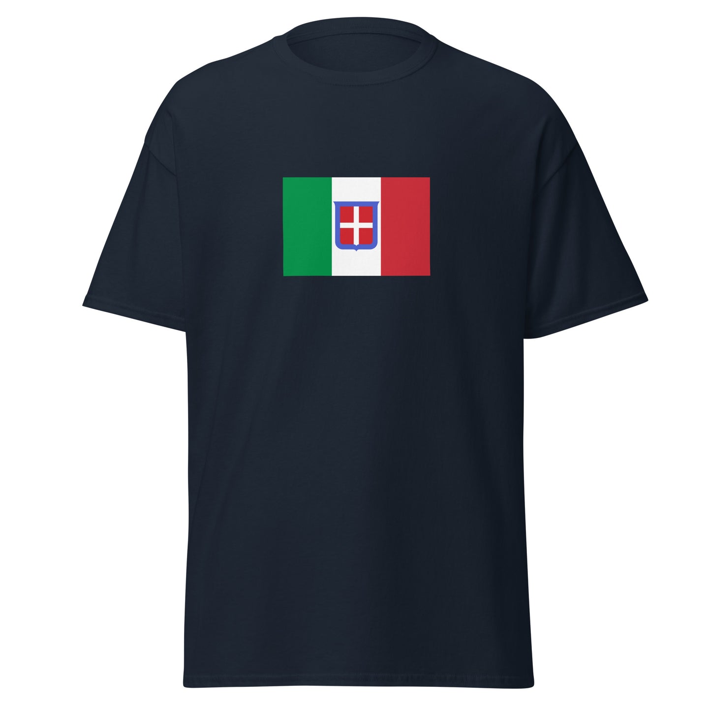 Italy - Kingdom of Sardinia (1848-1947) | Historical Italian Flag Interactive T-Shirt