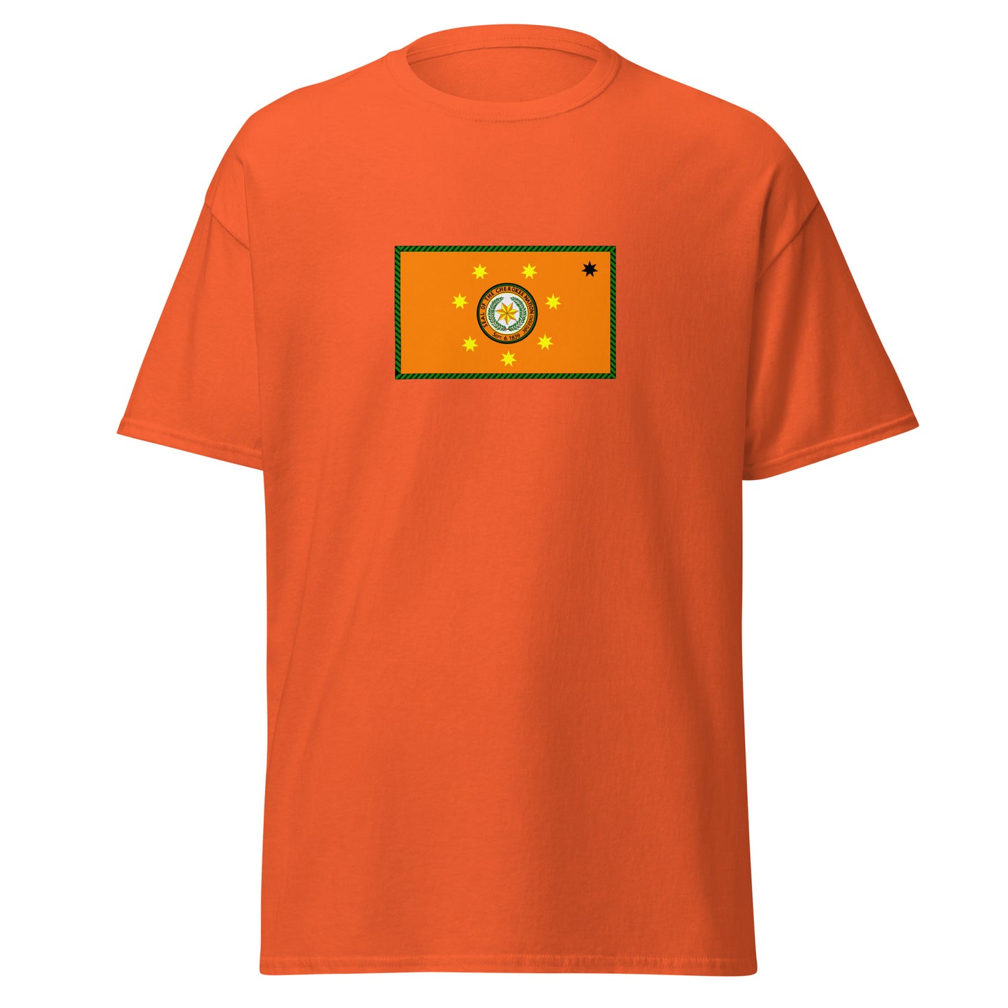 USA - Cherokees | Native American Flag Interactive T-shirt