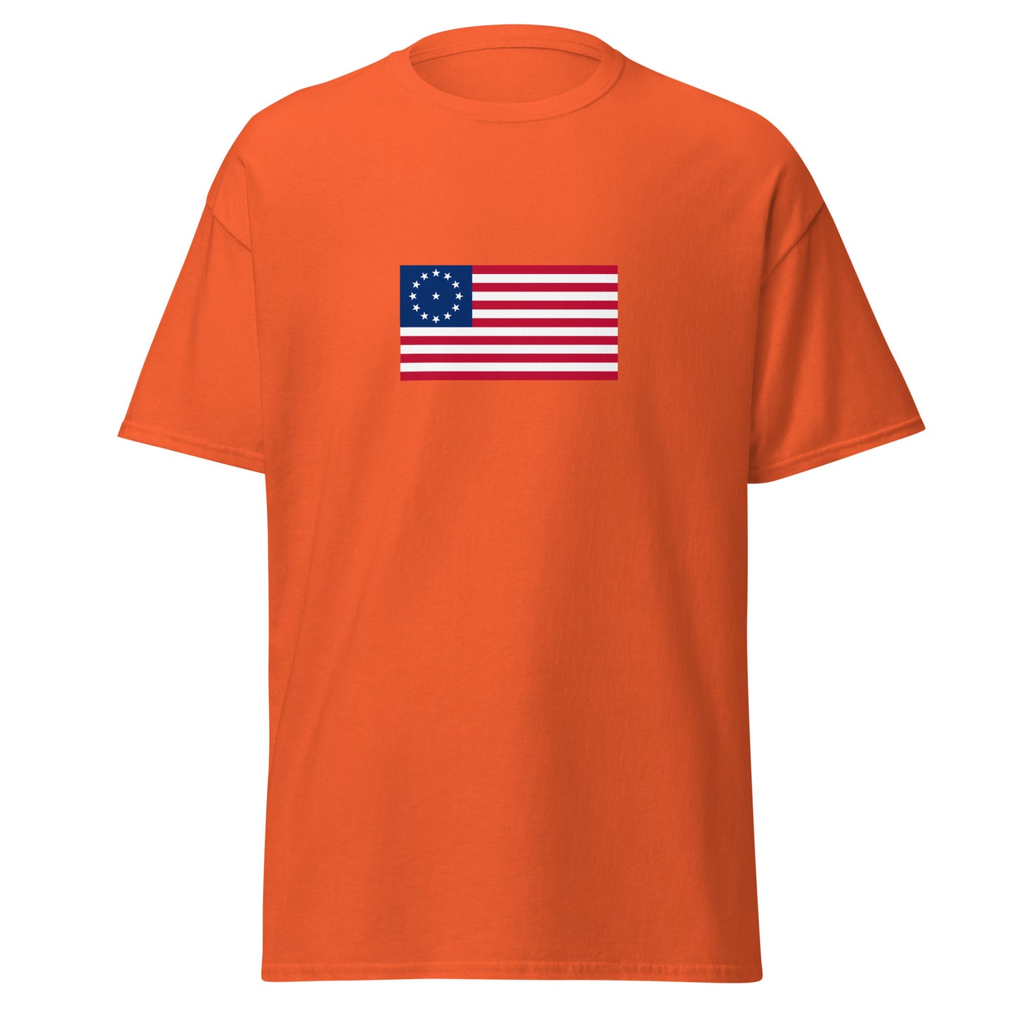 13 Stars & Stripes Cowpens Flag (1781) | American Flag Interactive History T-Shirt