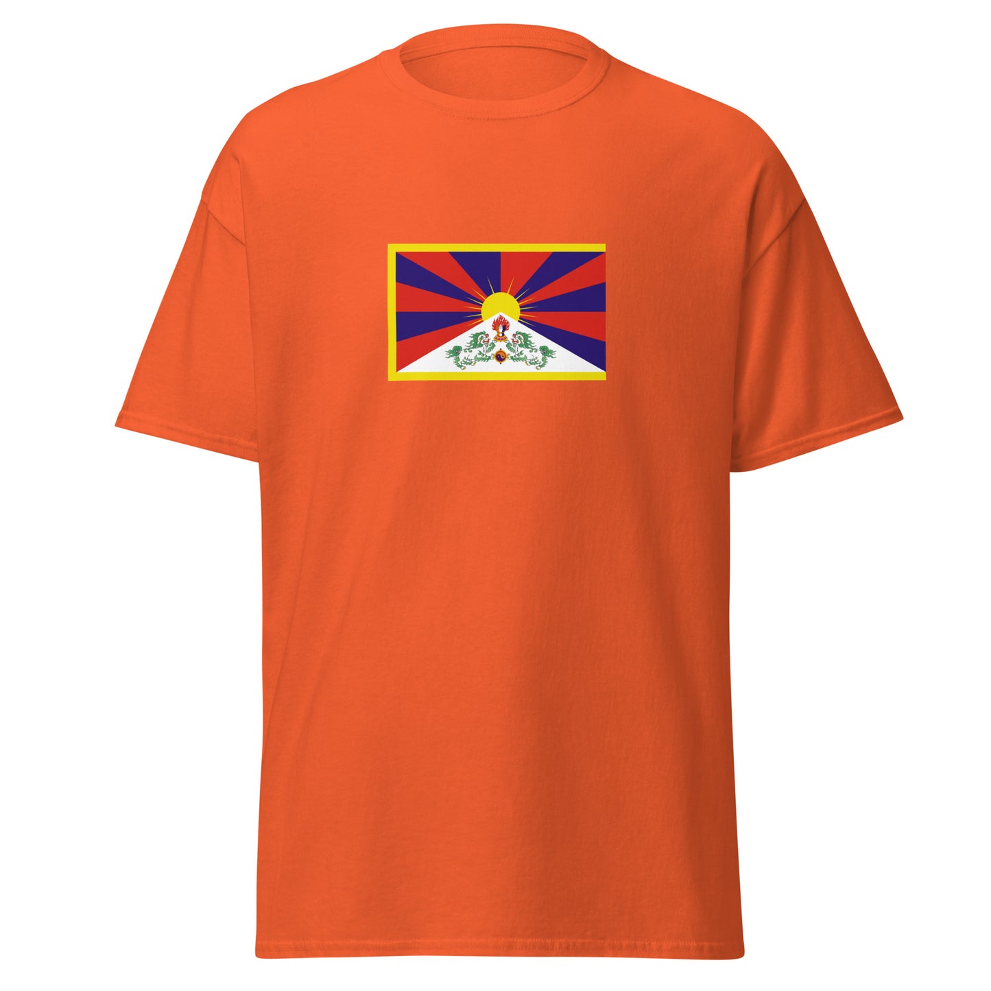 China - Tibetan People | Ethnic Chinese Flag Interactive T-shirt