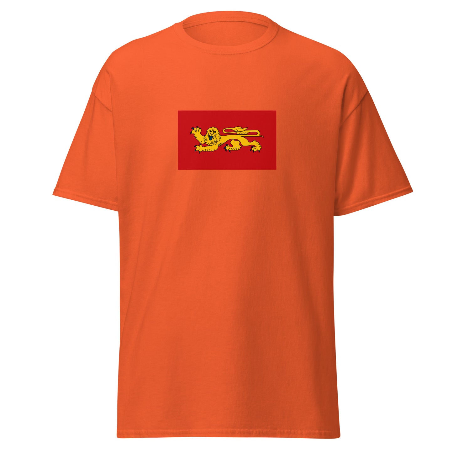 France - Occitania Duchy of Aquitaine (602-1453) | Historical French Flag Interactive T-Shirt