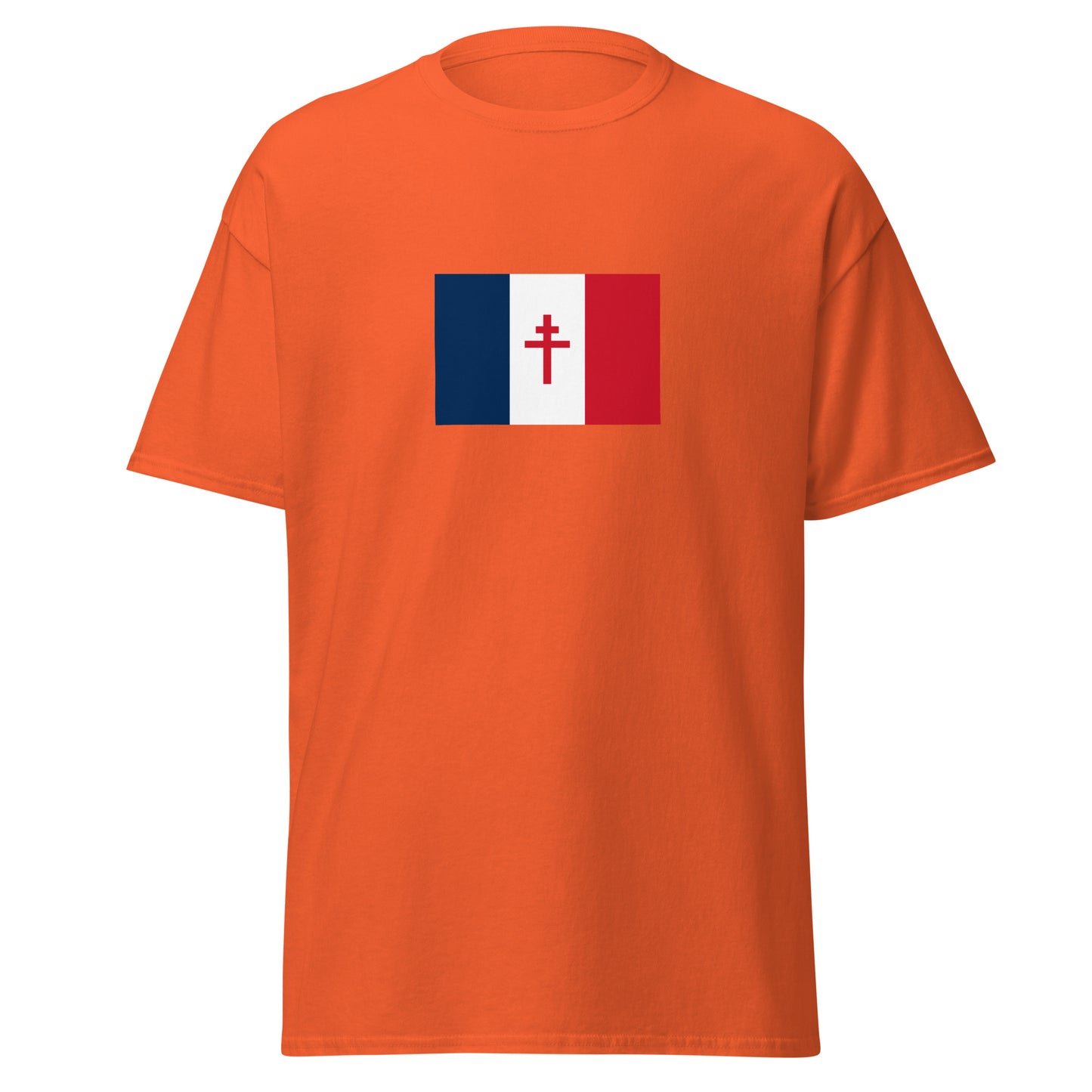 France - Free France (1940-1944) | Historical French Flag Interactive T-Shirt