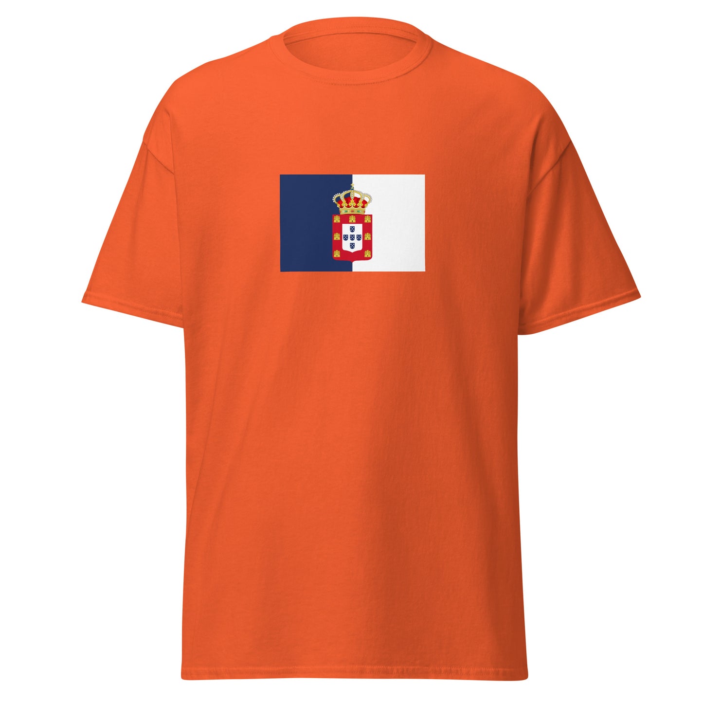 Portugal - Kingdom of Portugal (1830-1910) | Historical Portuguese Flag Interactive T-Shirt