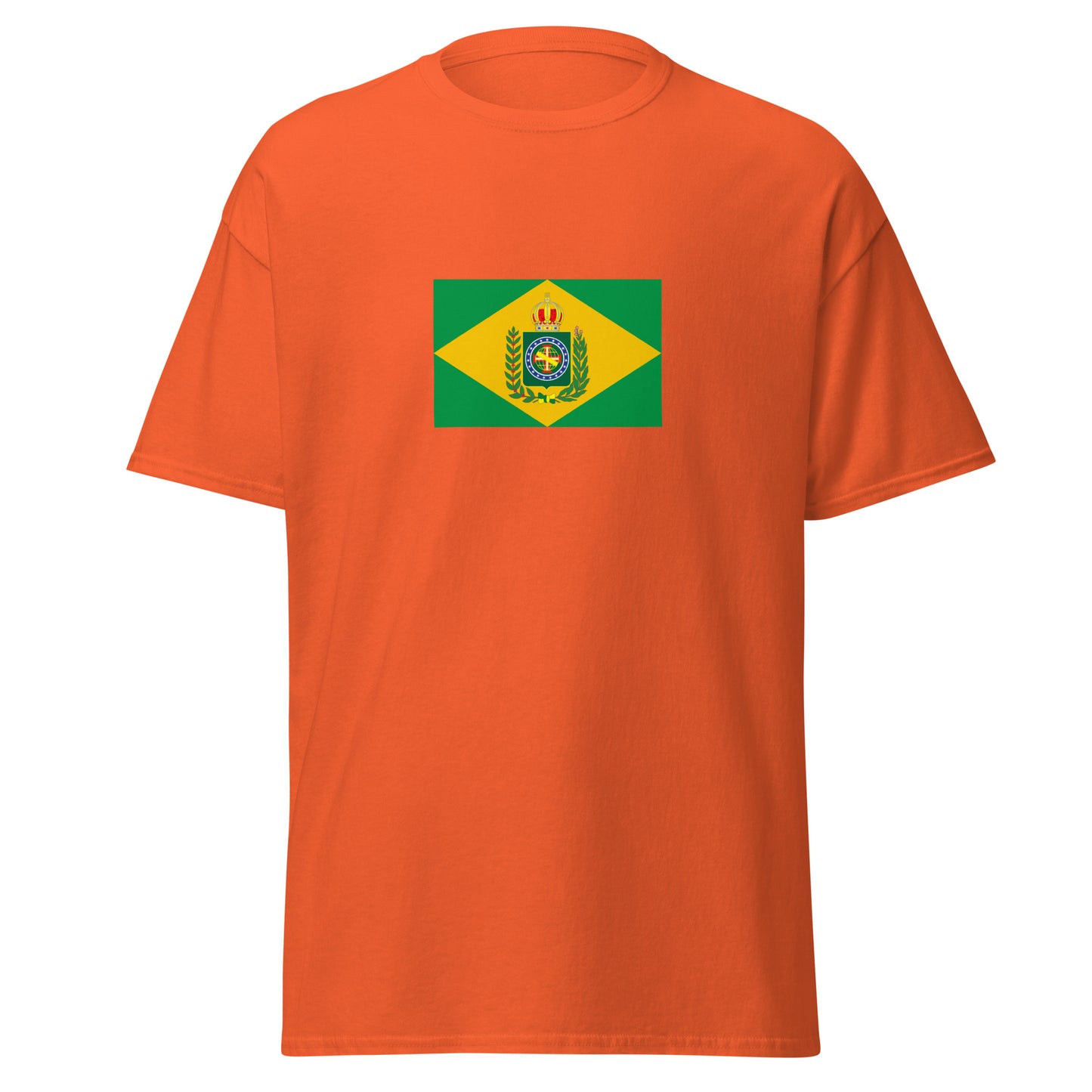 Brazil - Empire of Brazil (1822-1889) | Historical Brazilian Flag Interactive T-Shirt