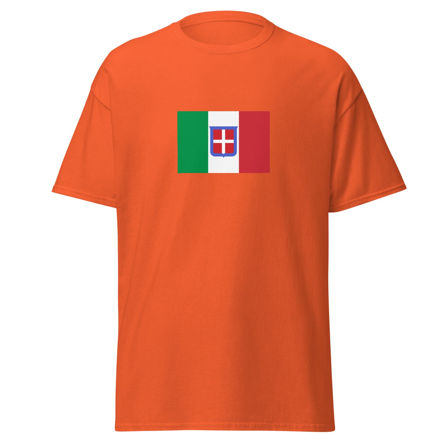 Italy - Kingdom of Sardinia (1848-1947) | Historical Italian Flag Interactive T-Shirt