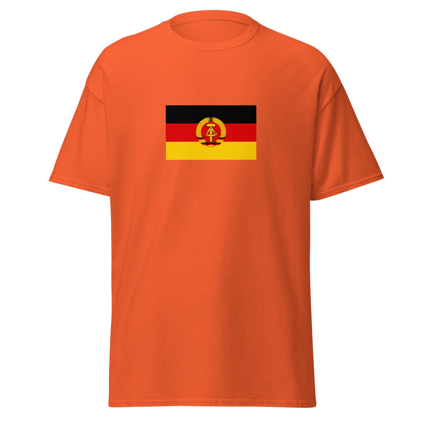 Germany - East Germany (1949-1990) | Historical German Flag Interactive T-Shirt