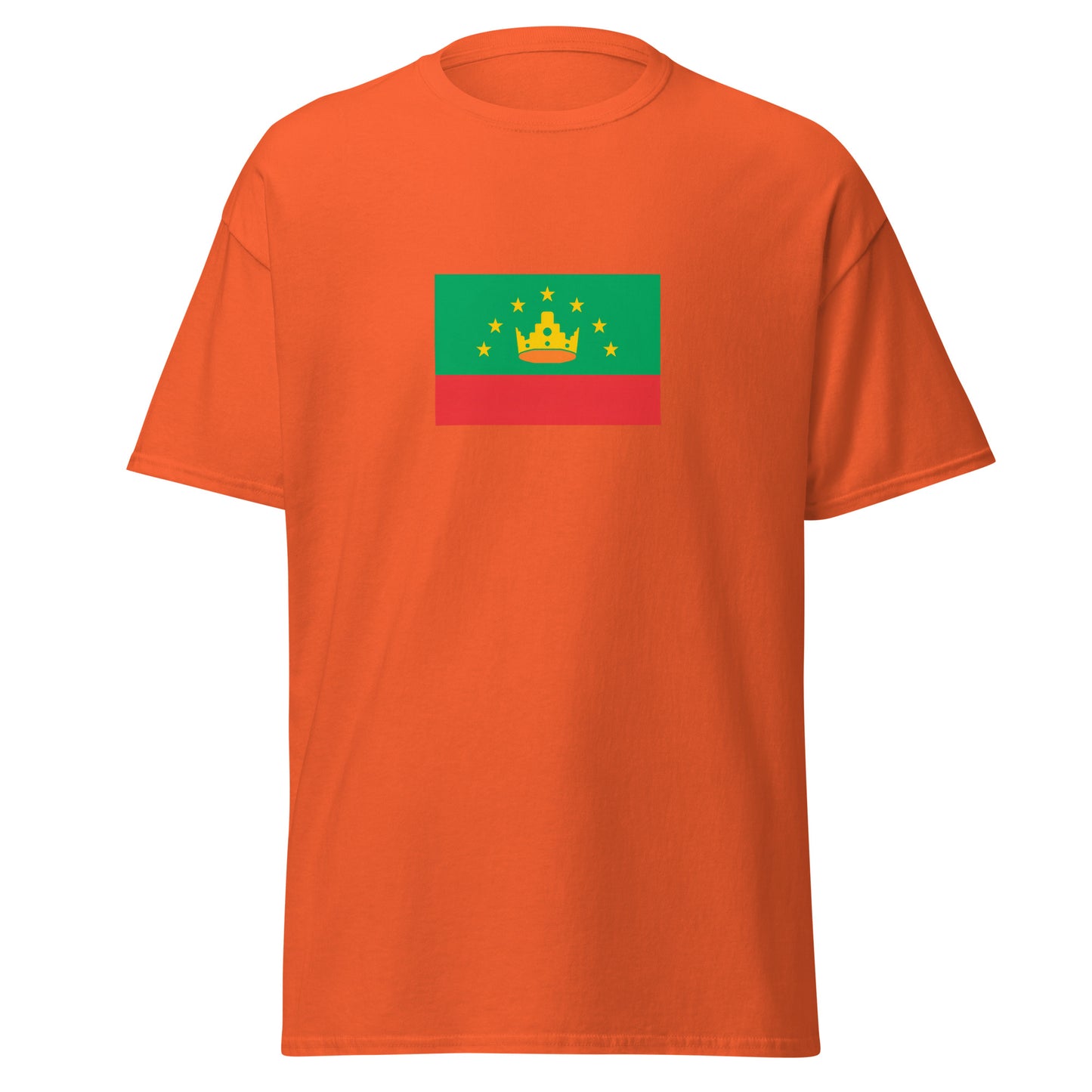 India - Kushan Empire (30-375) | Historical Indian Flag Interactive T-Shirt