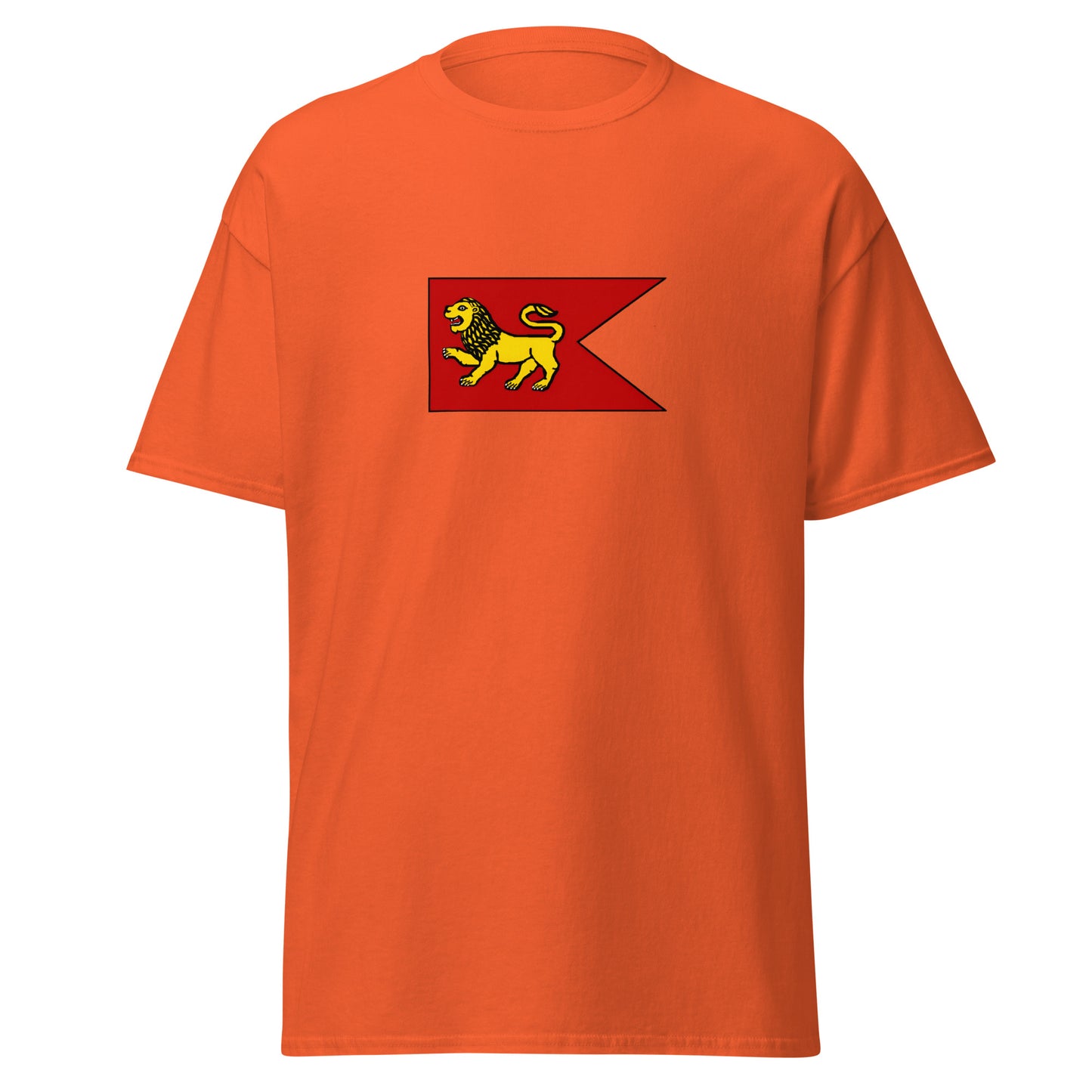 India - Pallava Kingdom (275-897) | Historical Indian Flag Interactive T-Shirt