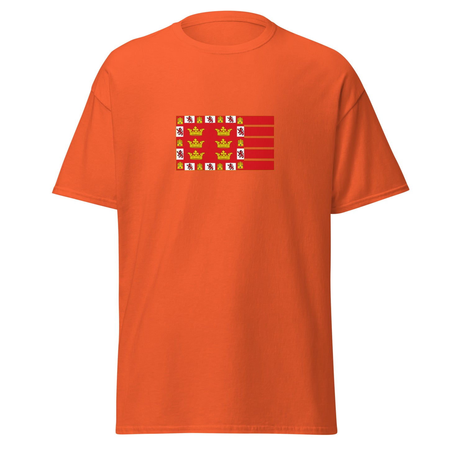 Spain - Kingdom of Murcia (1266-1833) | HIstorical Spanish Flag Interactive T-shirt